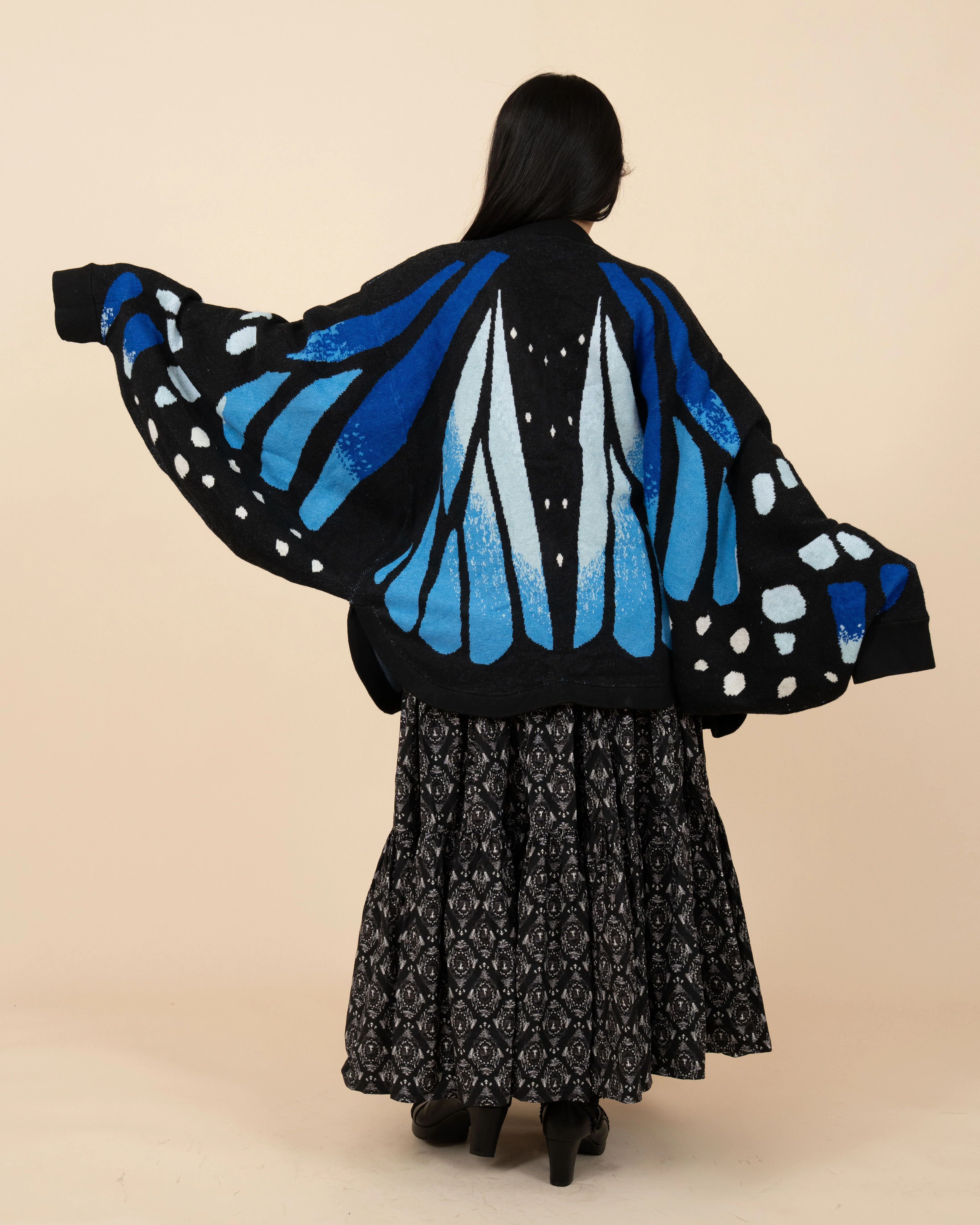 Blue Monarch Cardigan - Image 4