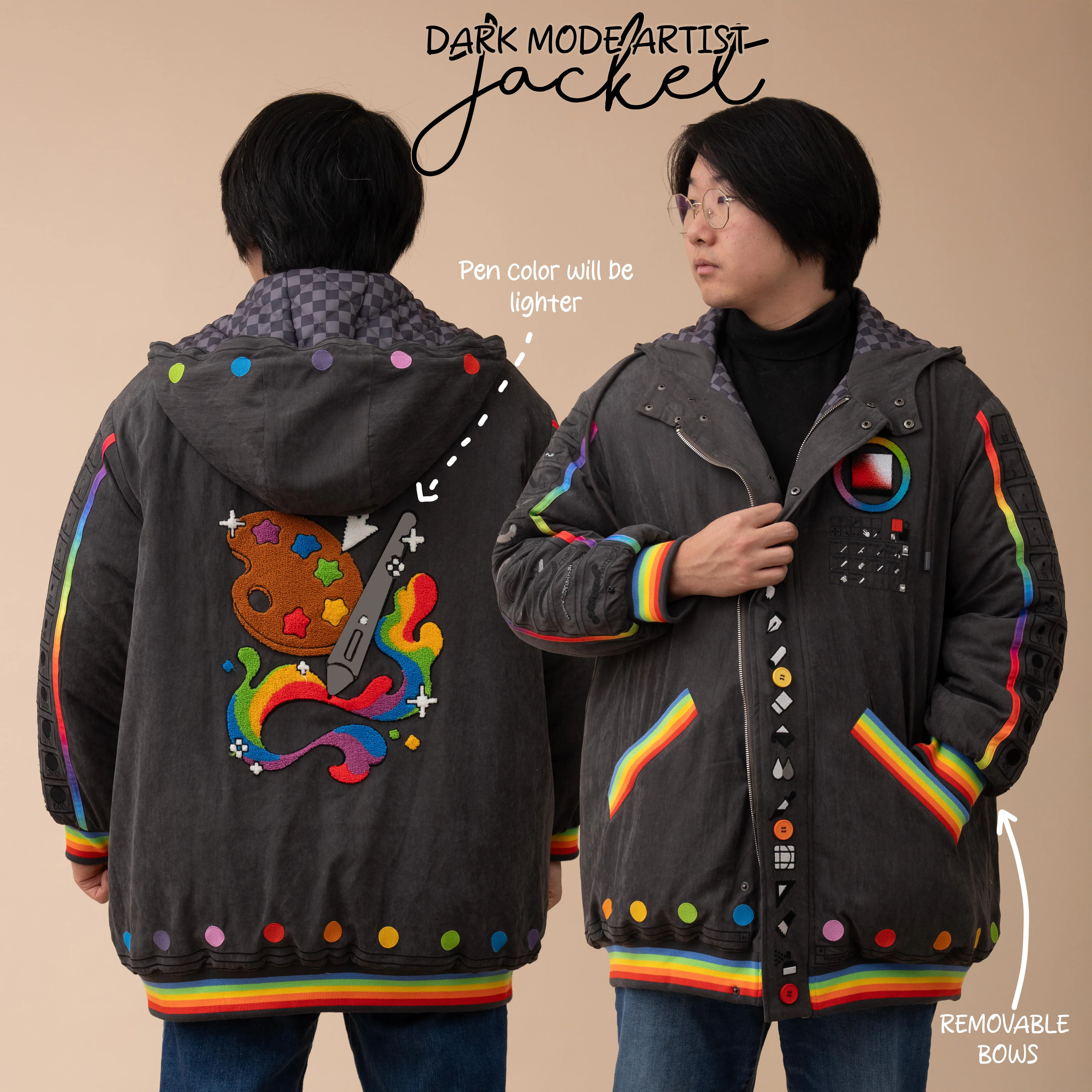 Dark Mode Artist Jacket - Image 2