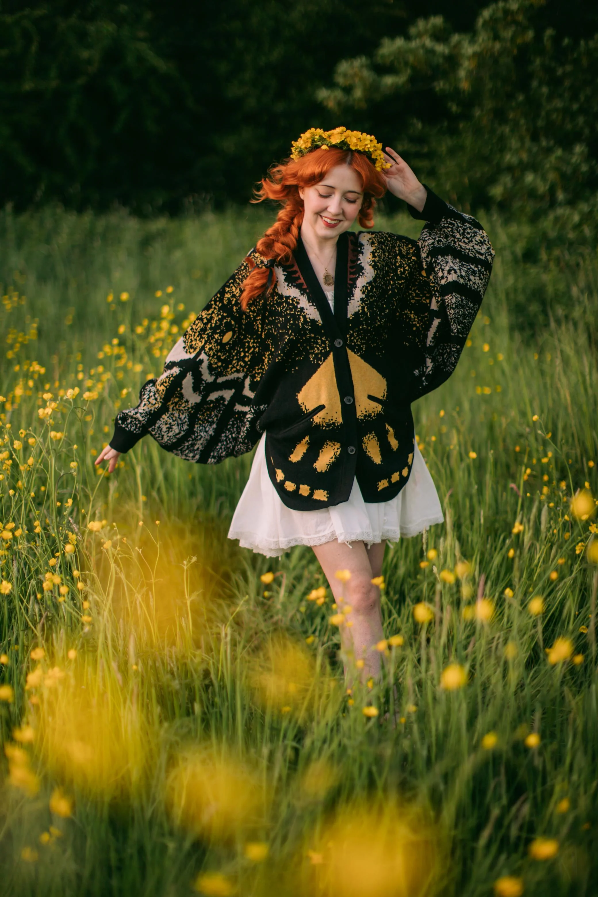 Death's Head Moth Cardigan - Image 26