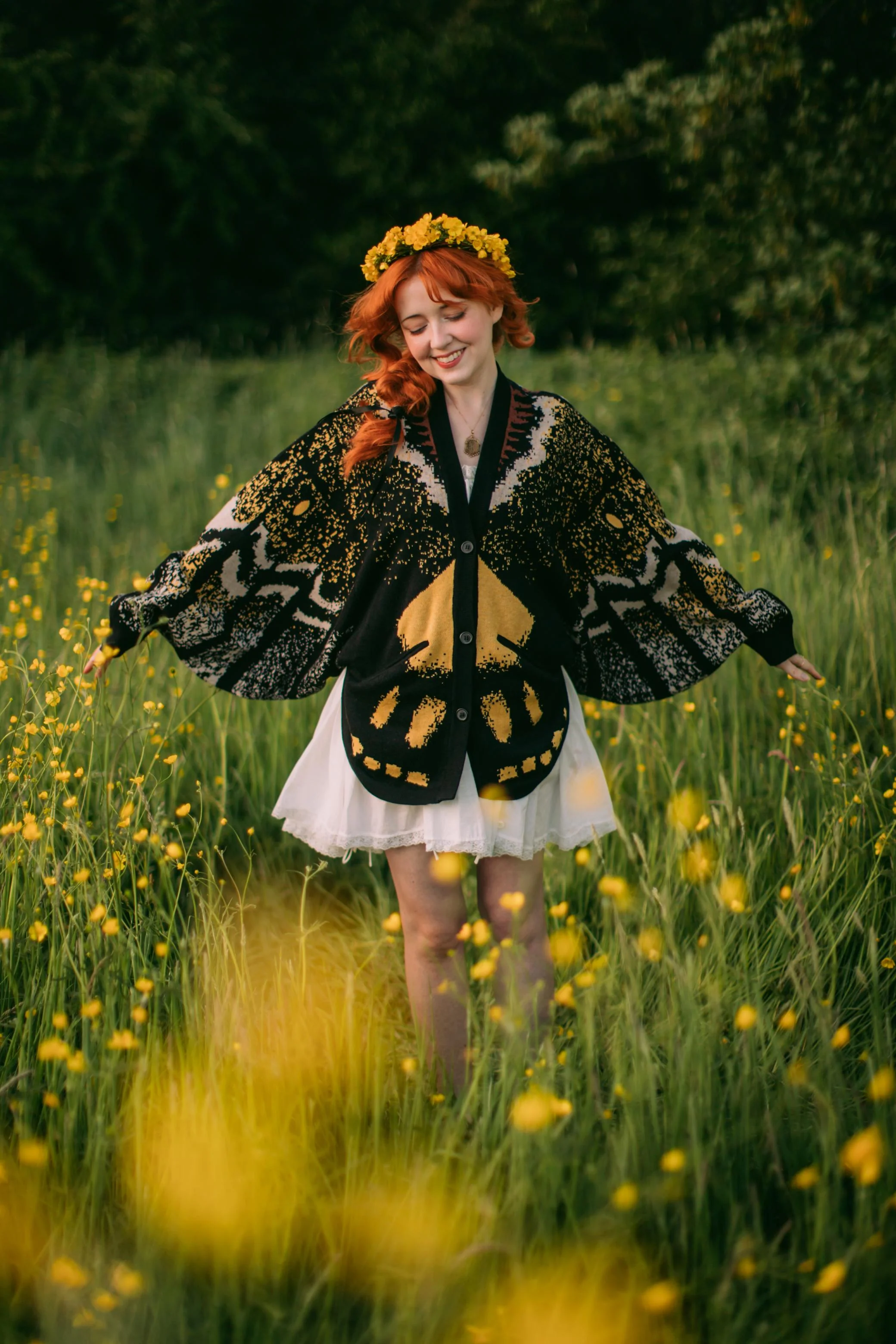 Death's Head Moth Cardigan - Image 27