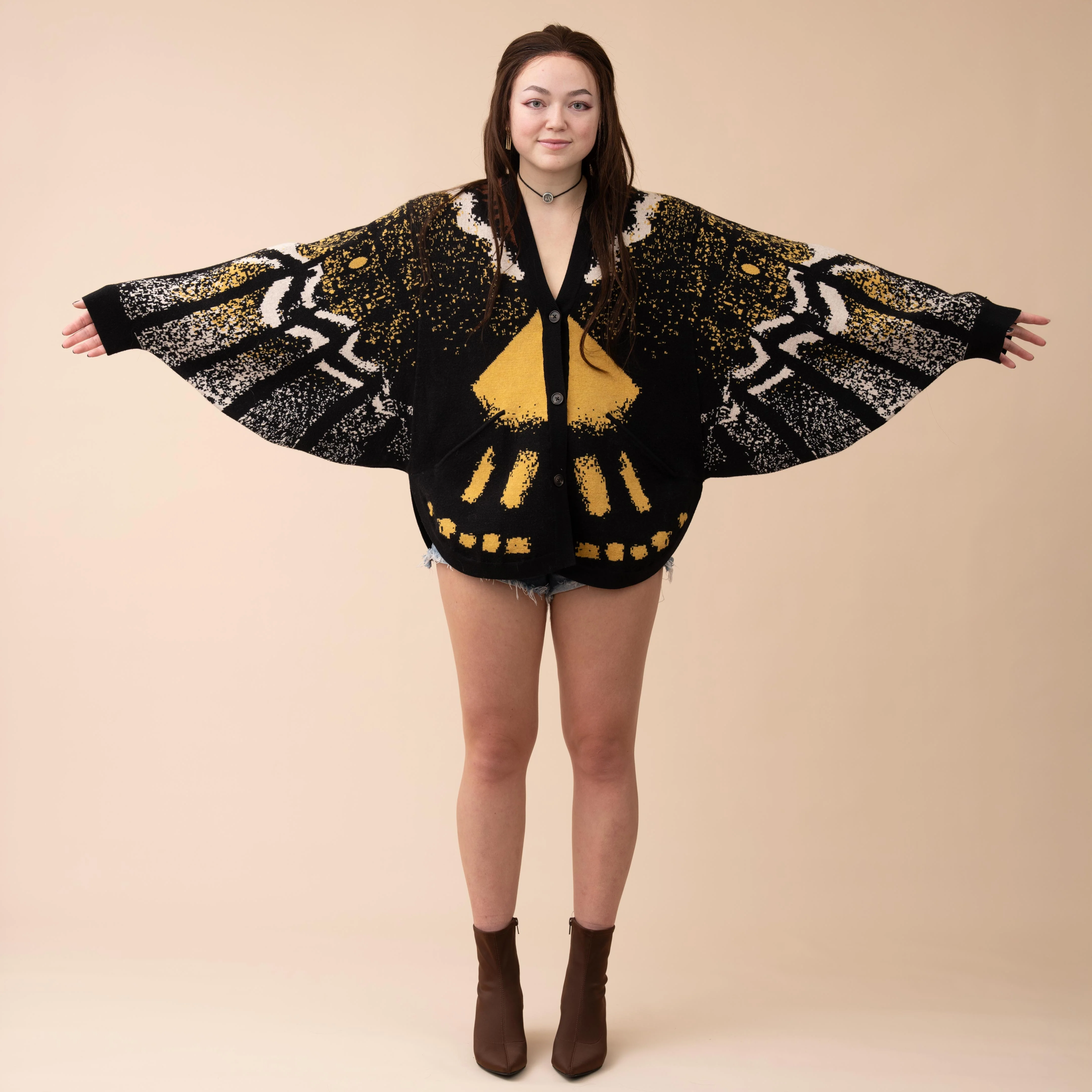 Death's Head Moth Cardigan - Image 4