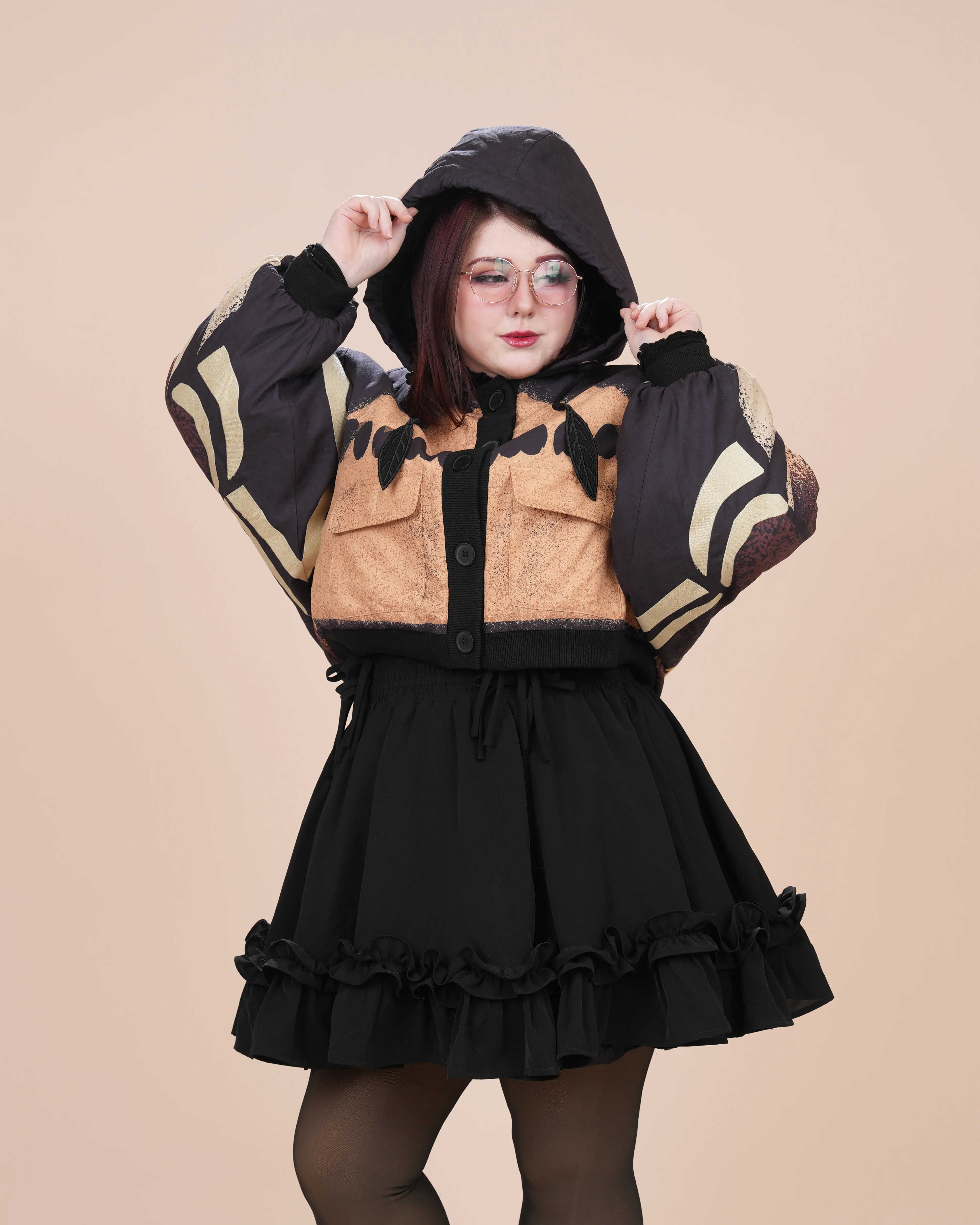 Death's Head  Moth Cropped Jacket (Restocking July 20th, 2026) - Image 12