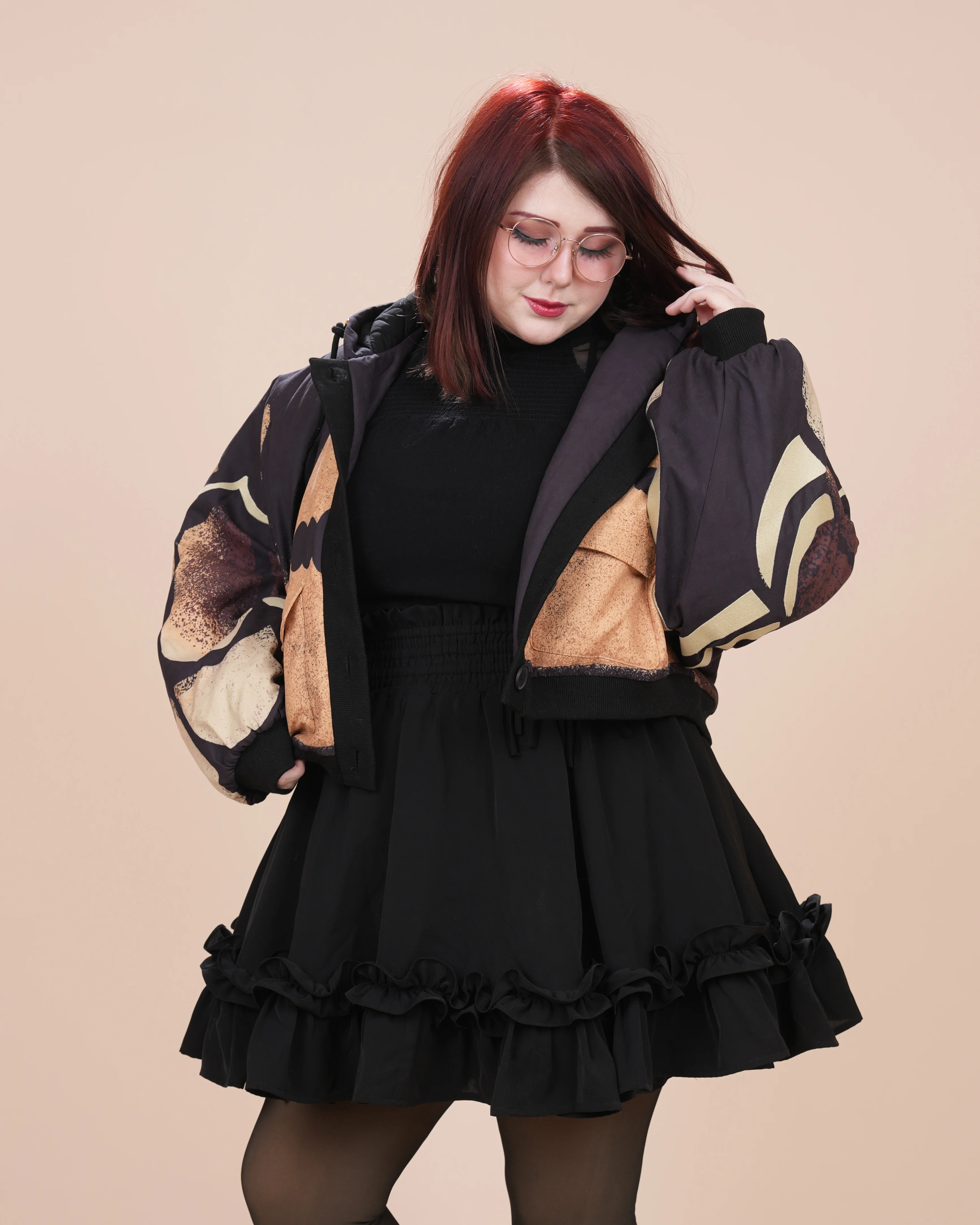 Death's Head  Moth Cropped Jacket (Restocking July 20th, 2026) - Image 8