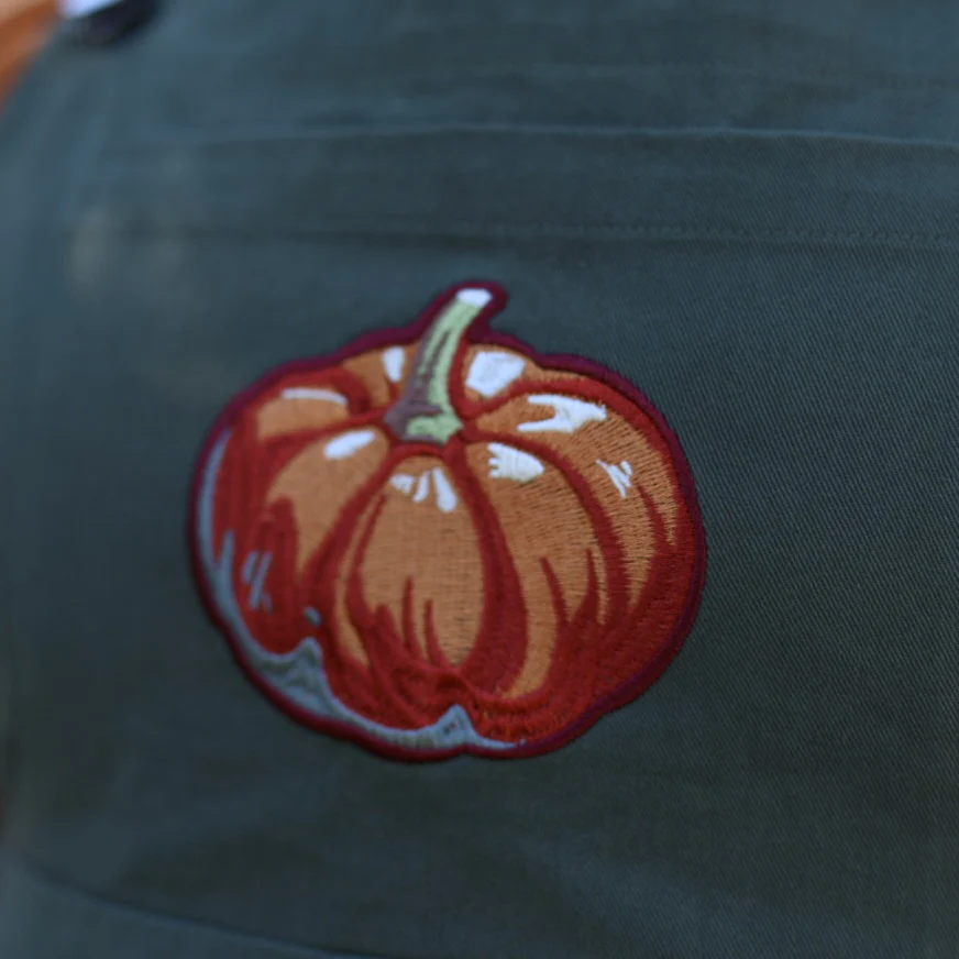 Fall Pumpkin Overalls Dress - Image 26