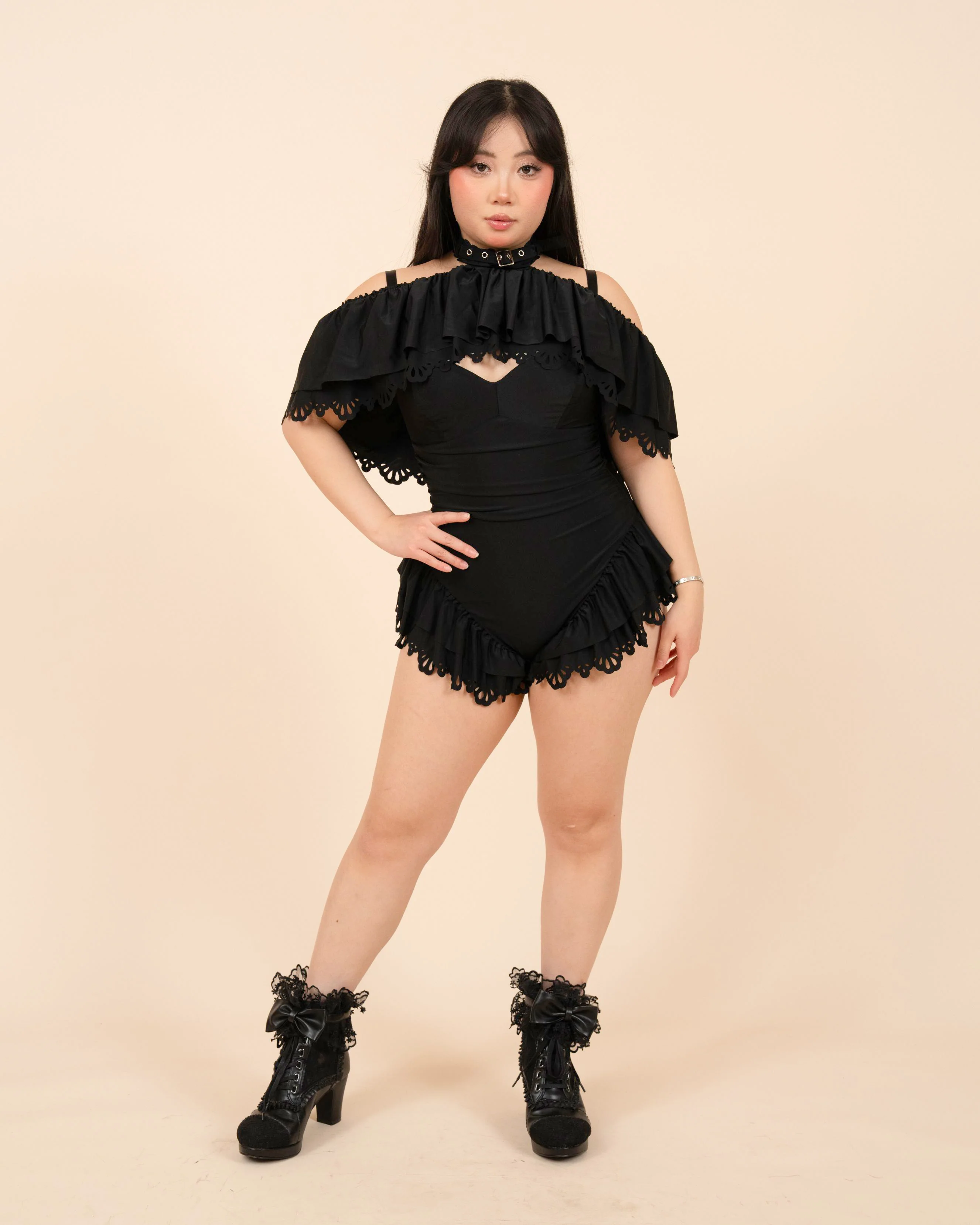 Goth Swimsuit (SWIMSUIT ONLY) - Image 8