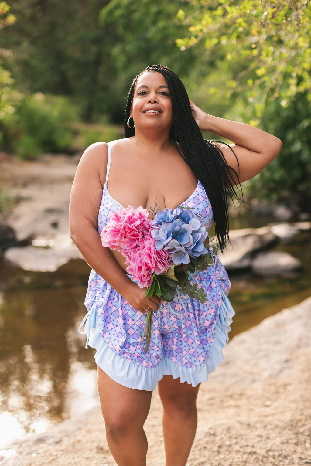 Hydrangea Bikini Top (Full Coverage) - Image 6
