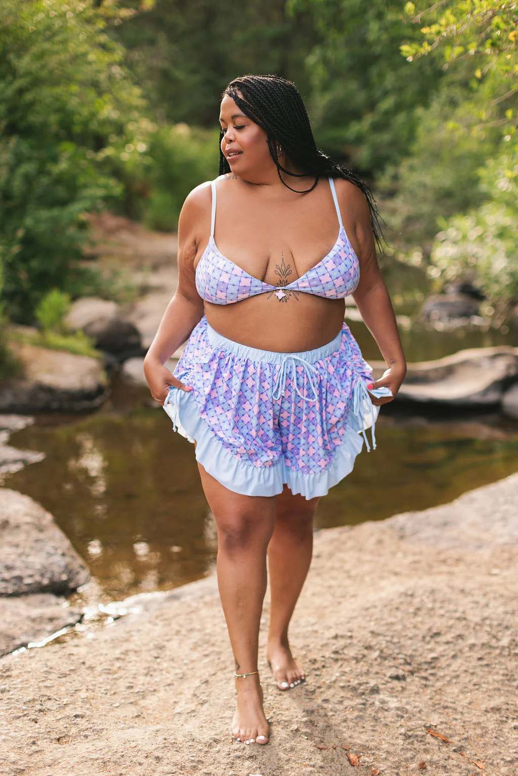 Hydrangea Bikini Top (Medium-Low Coverage) - Image 9