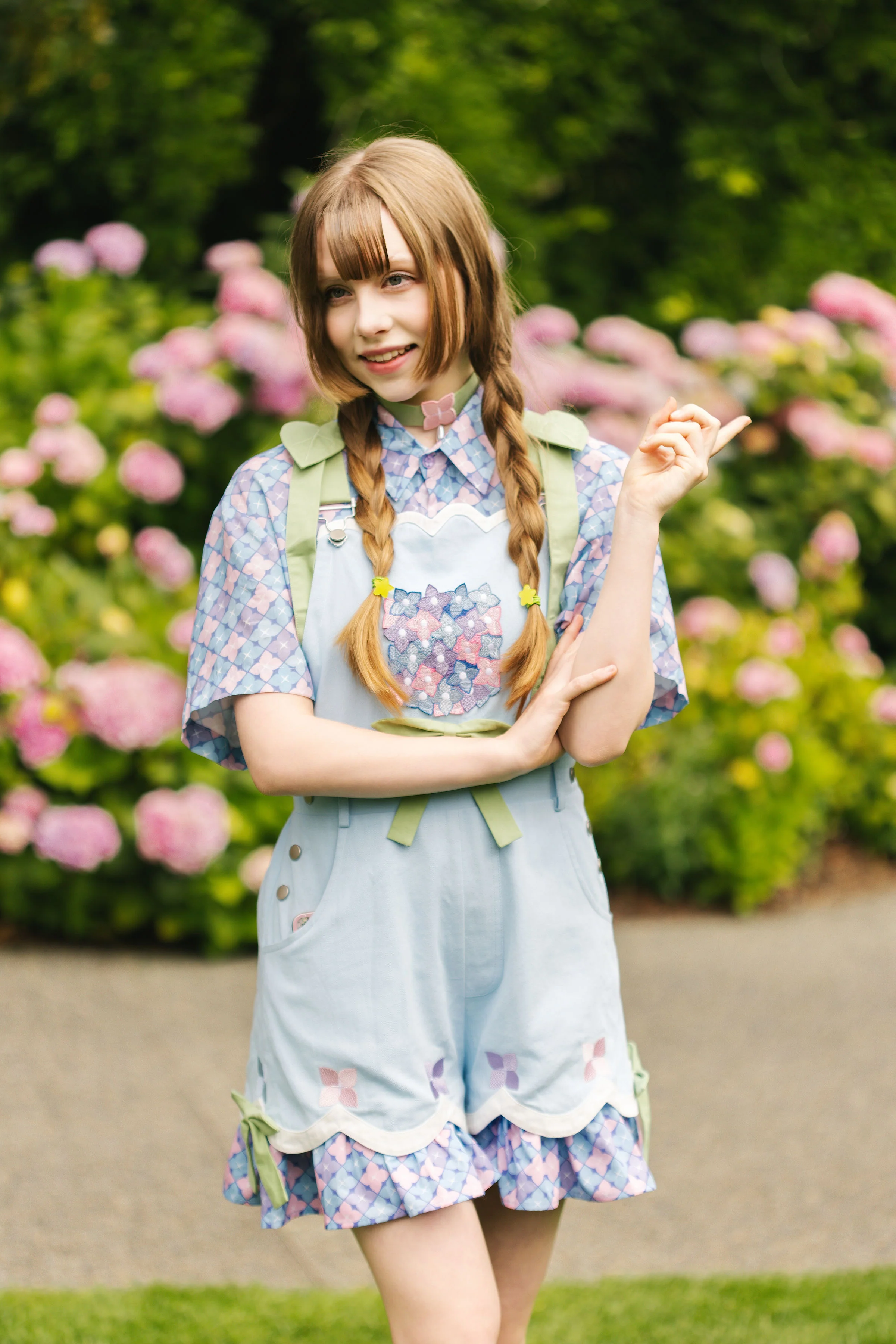 Hydrangea Button Down Shirt (Pre-Order) - Image 9