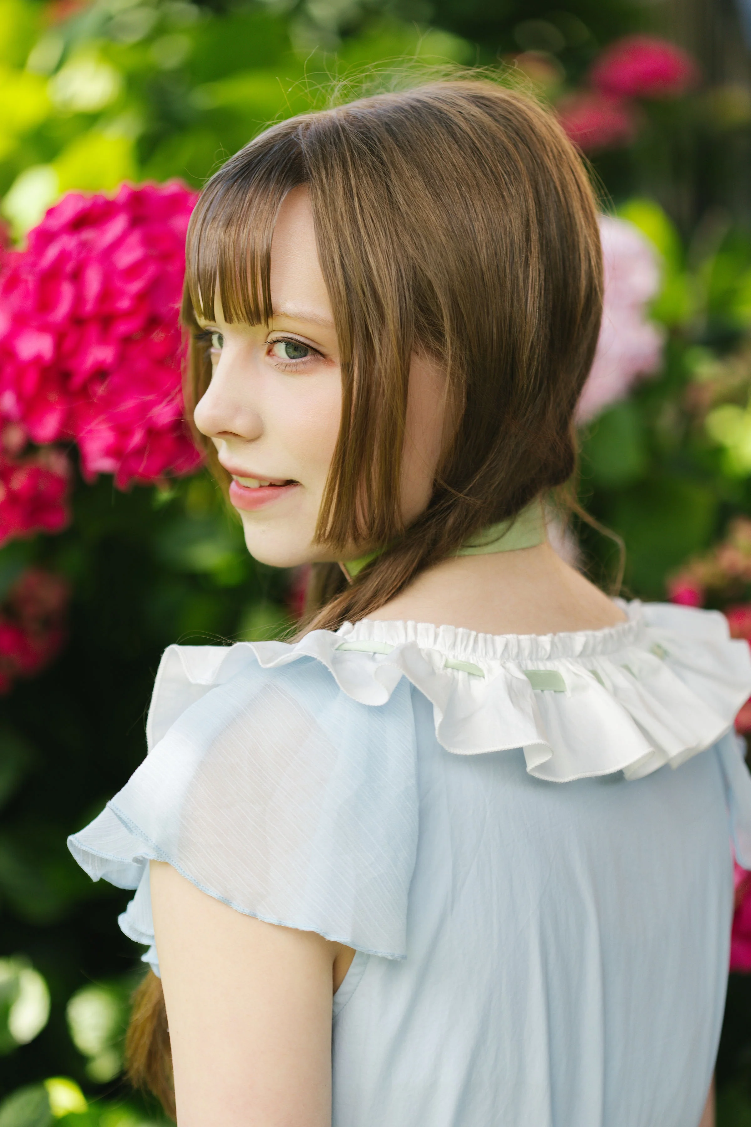 Hydrangea Dress (100% Cotton) (Pre-Order) - Image 13