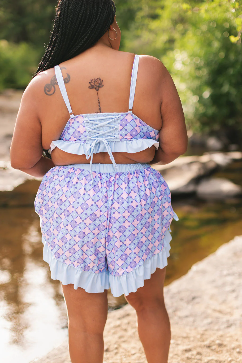 Hydrangea Swim Shorts - Image 8
