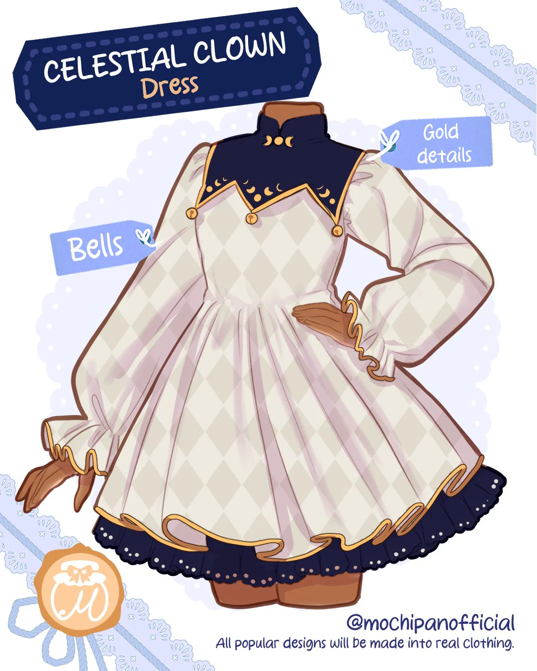 (Interest Check) Celestial Clown Dress (In Development) - Image 2