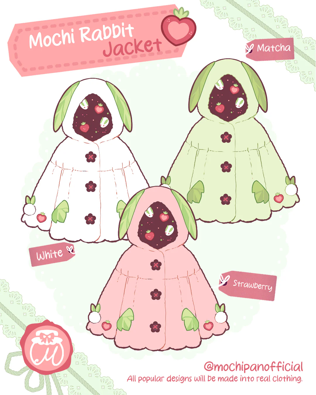 (Interest Check) Mochi Rabbit Fluffy Hoodie - Image 2