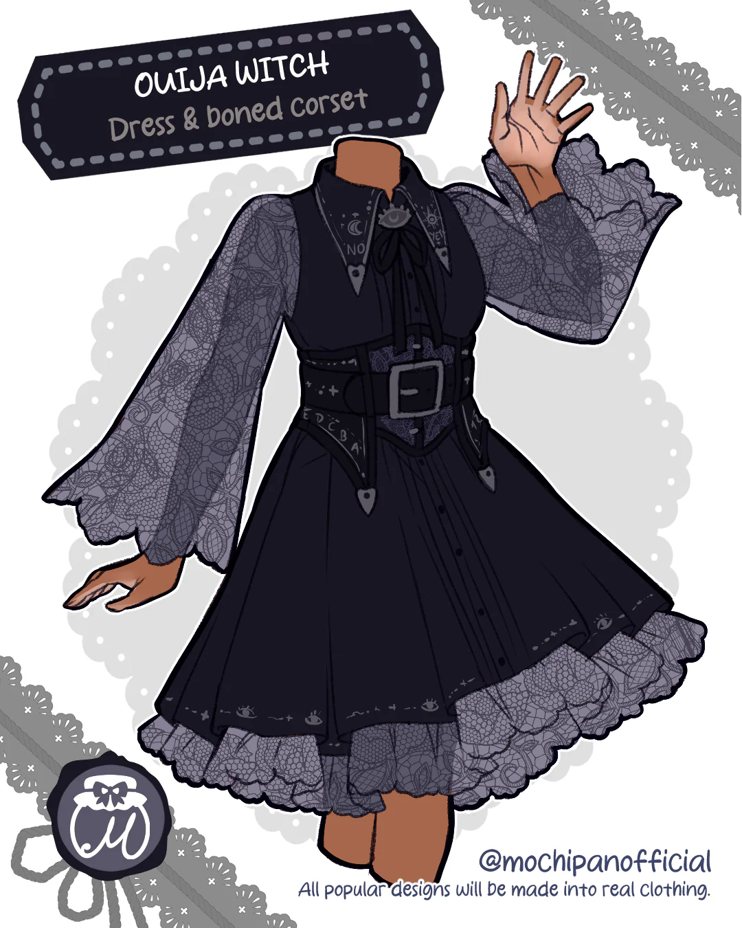 (Interest Check) Ouija Witch Dress & Corset