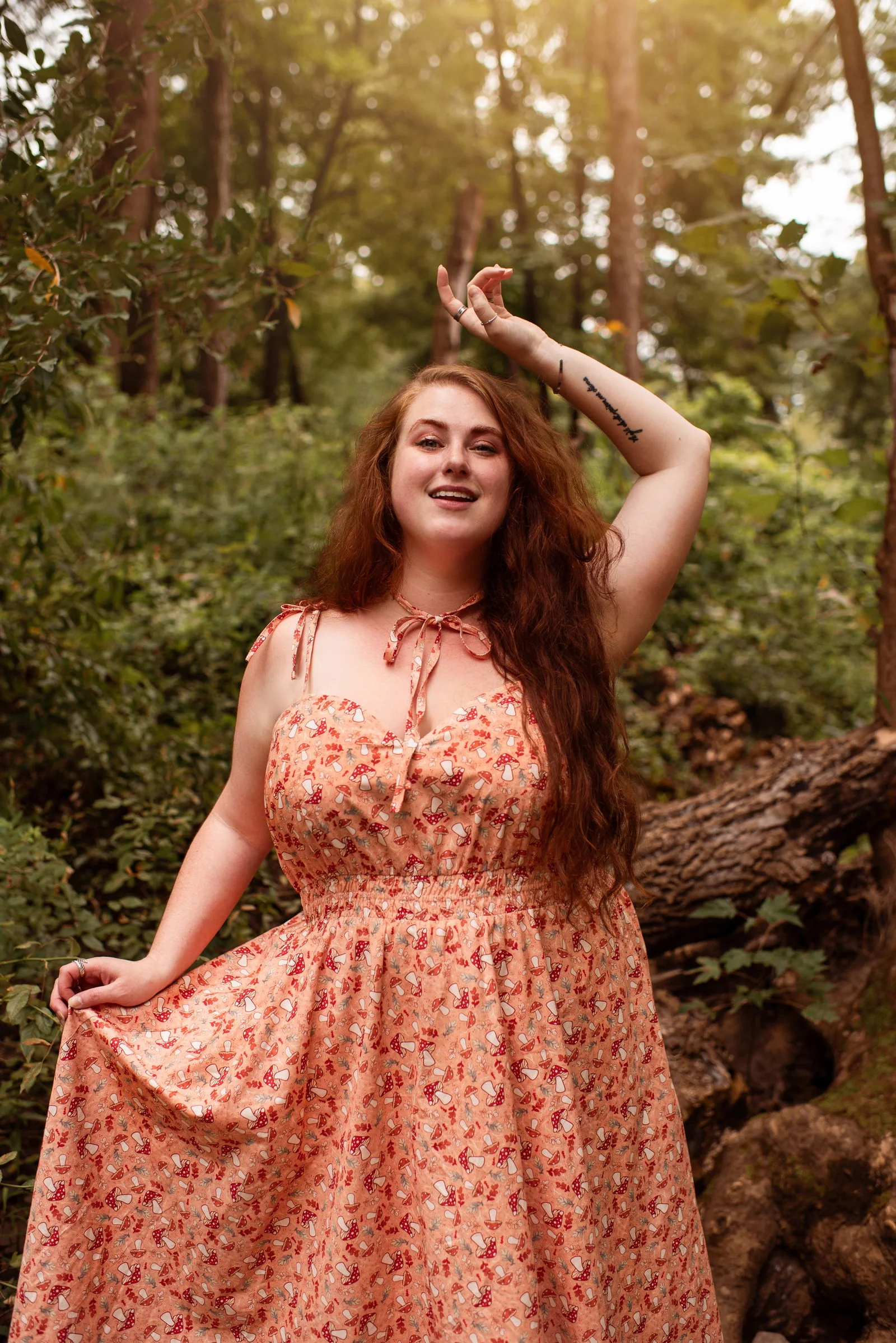 Mushroom Picnic Dress - Image 14