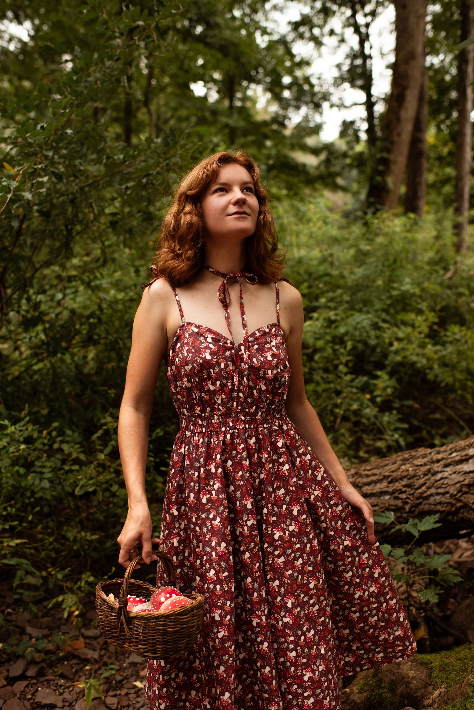 Mushroom Picnic Dress - Image 16