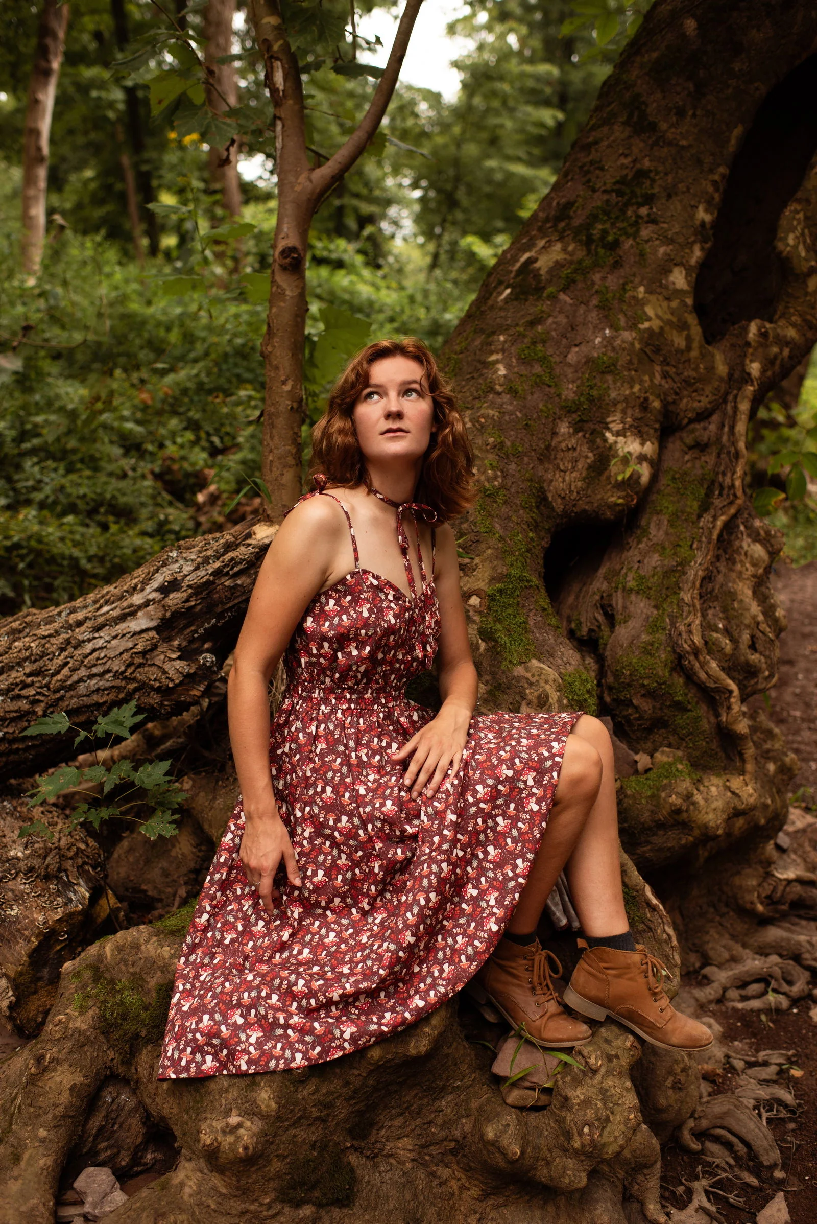 Mushroom Picnic Dress - Image 17