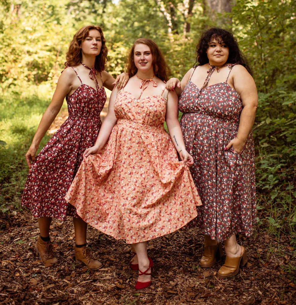 Mushroom Picnic Dress - Image 26