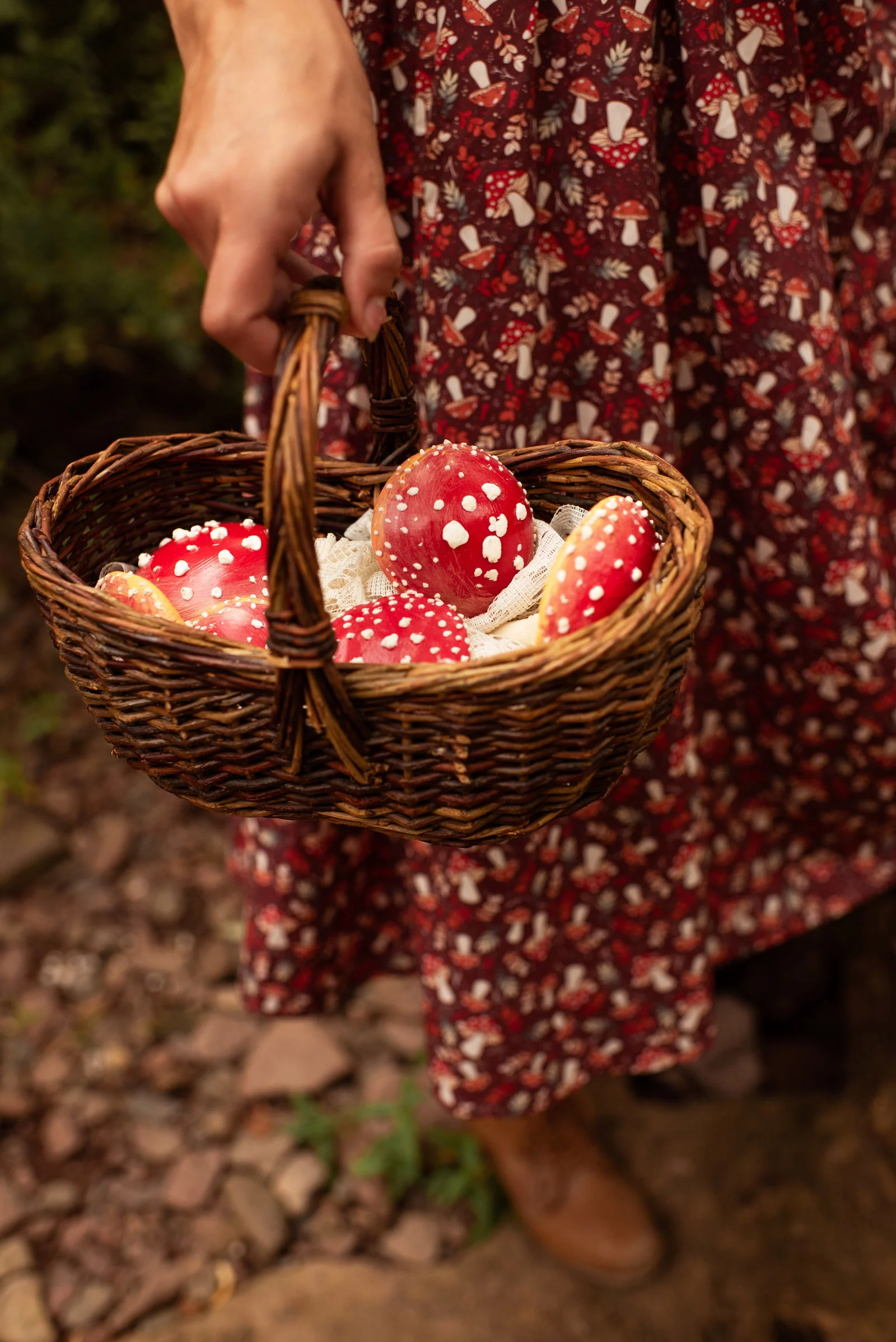 Mushroom Picnic Dress - Image 9