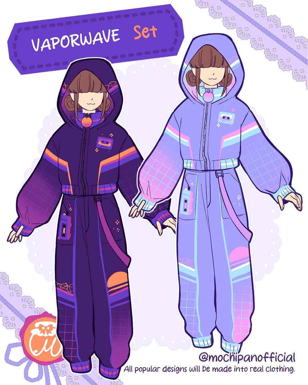 (Interest Check) Vaporwave Jacket & Pants