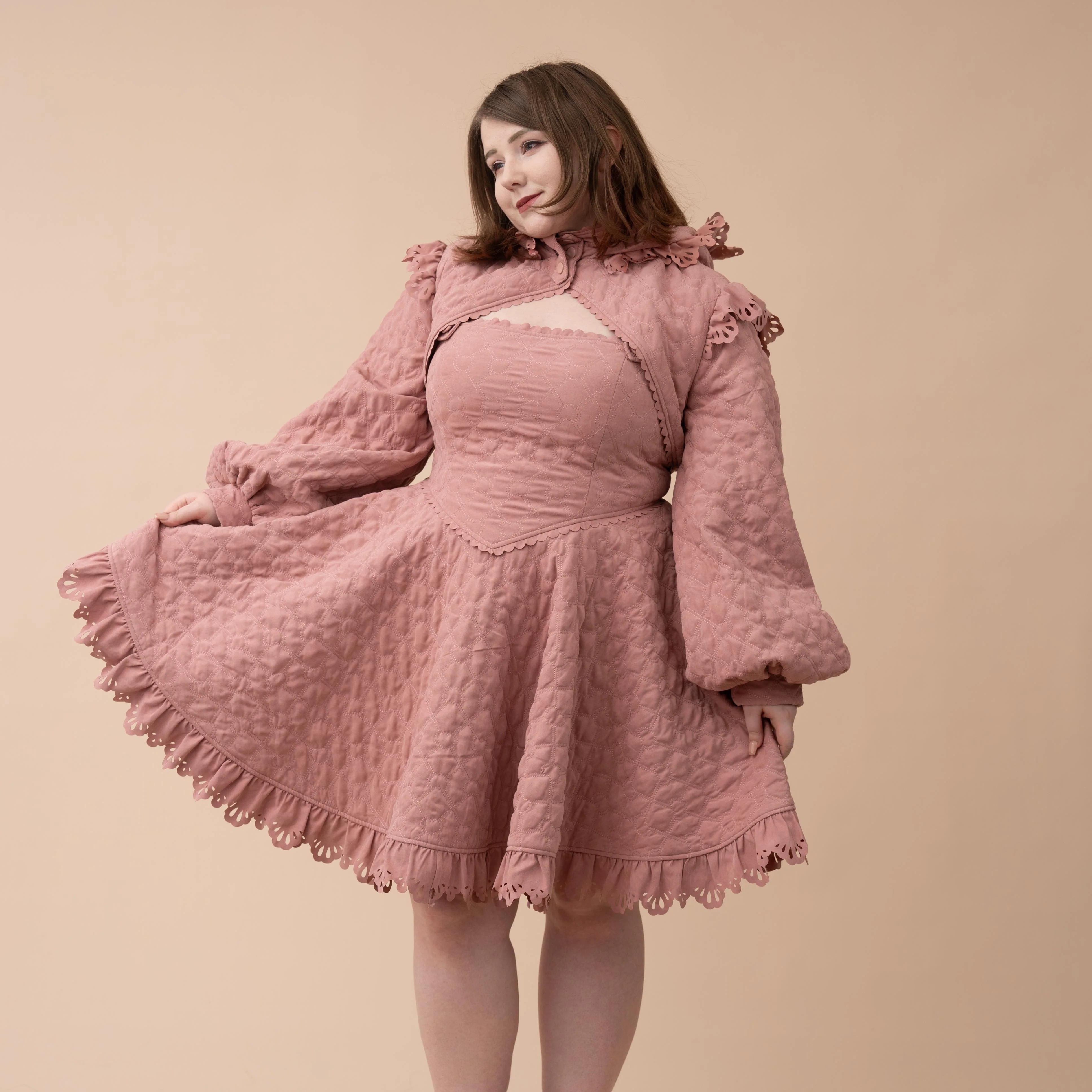 Lover's Jacket Quilted Dress - Image 15