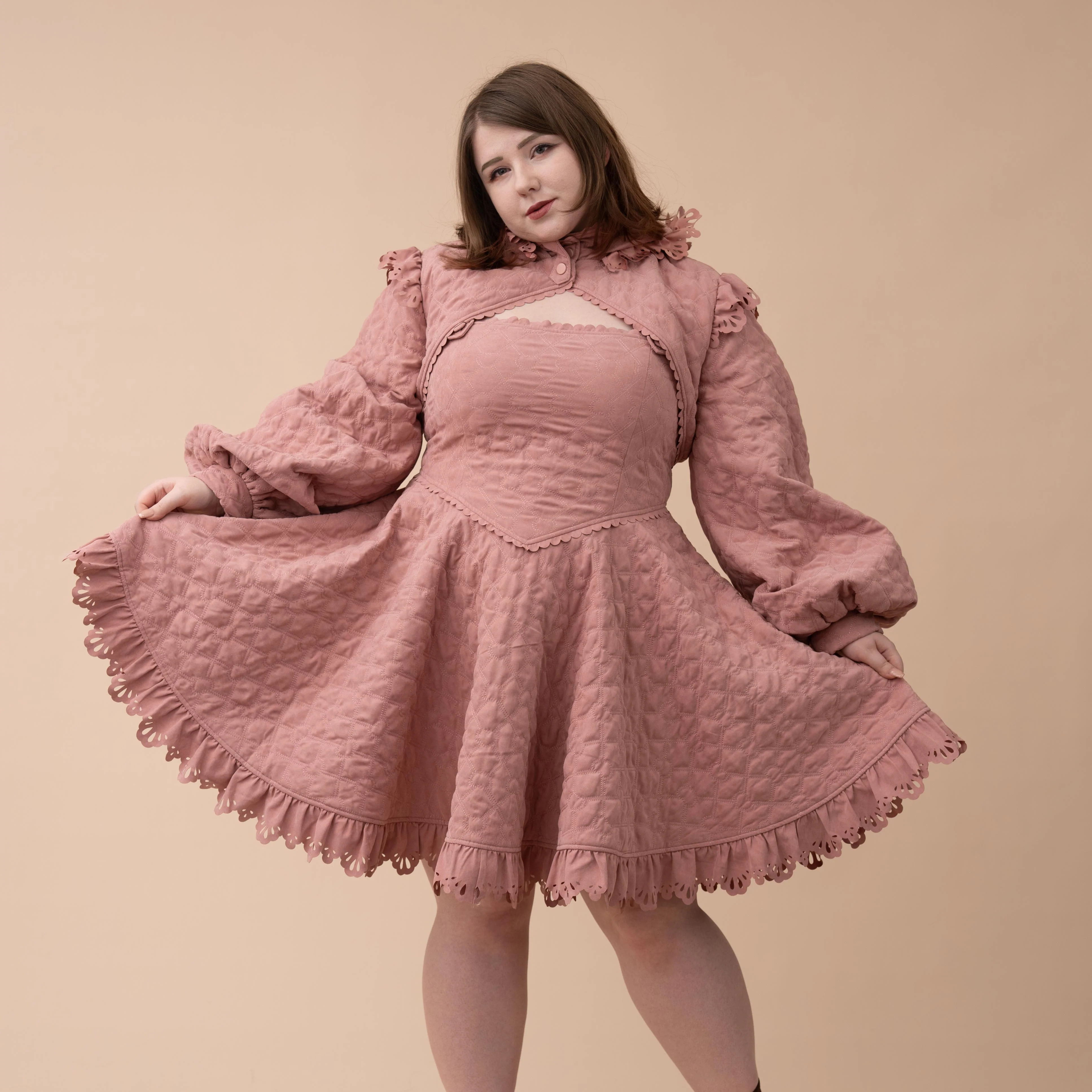 Lover's Jacket Quilted Dress - Image 3
