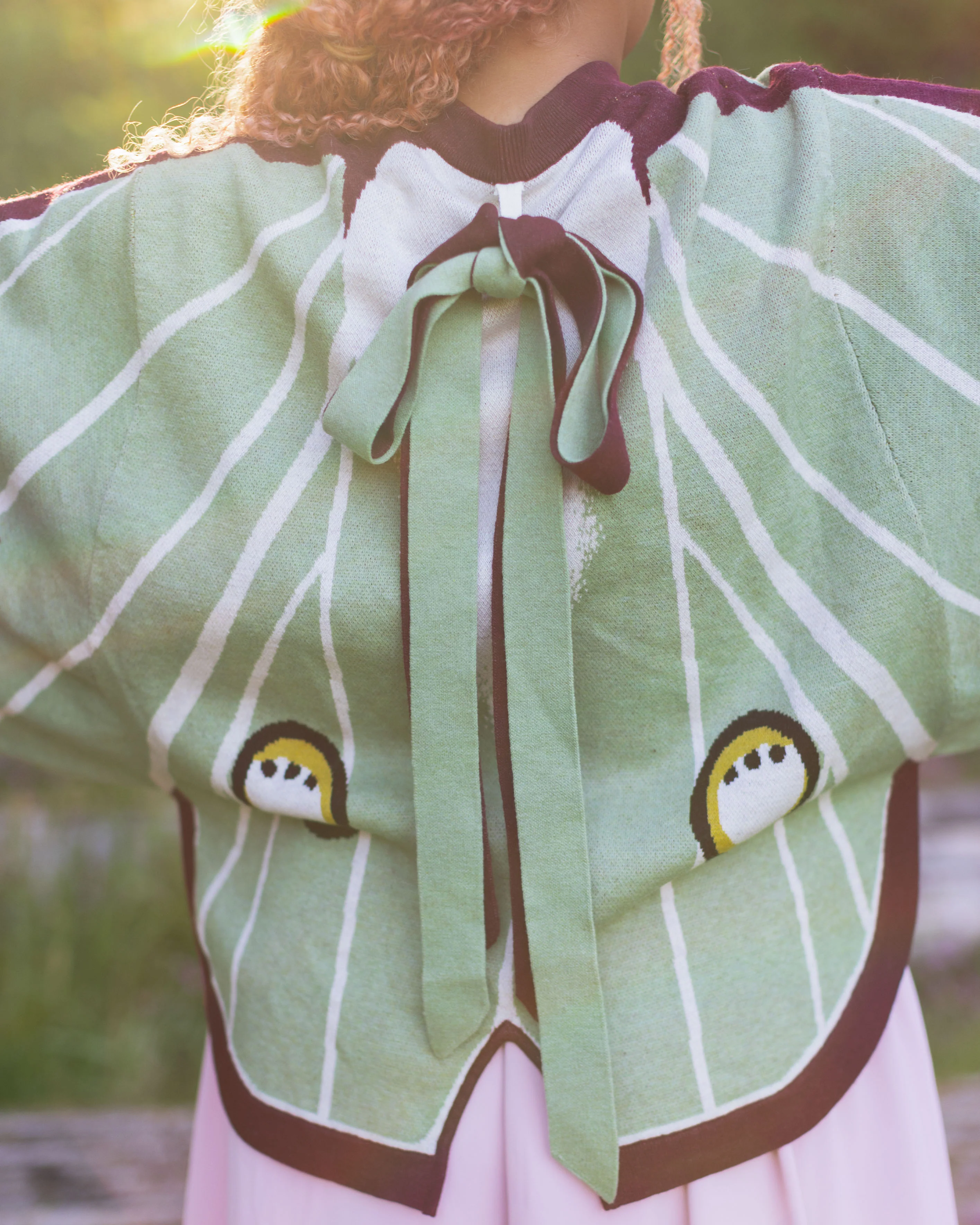 Luna Moth Cardigan - Image 3