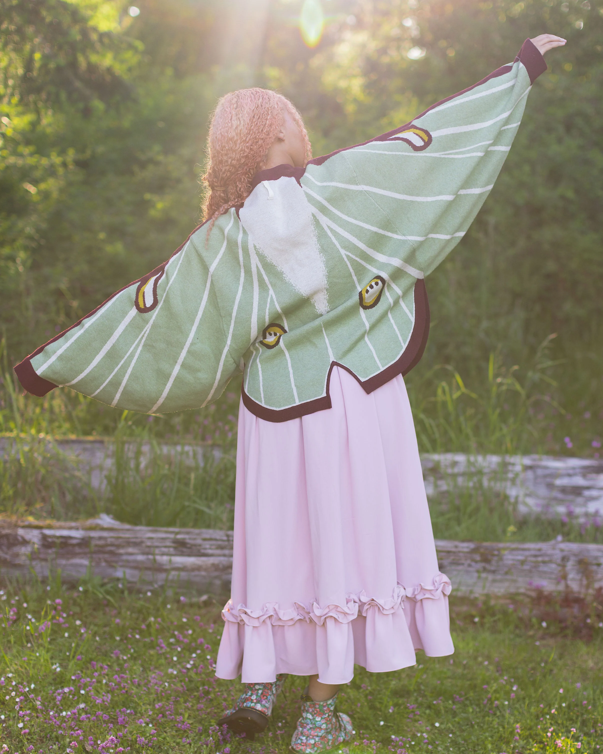 Luna Moth Cardigan - Image 4