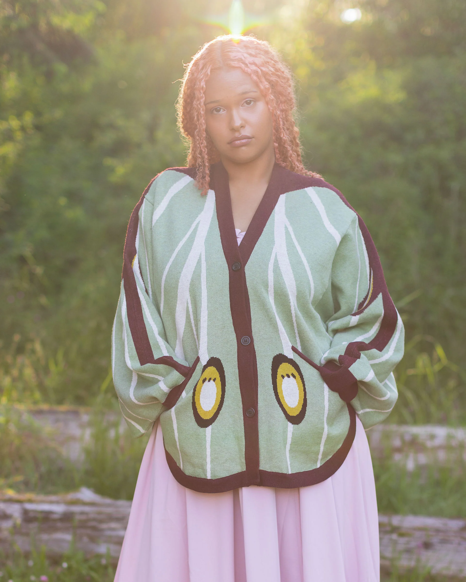 Luna Moth Cardigan - Image 5