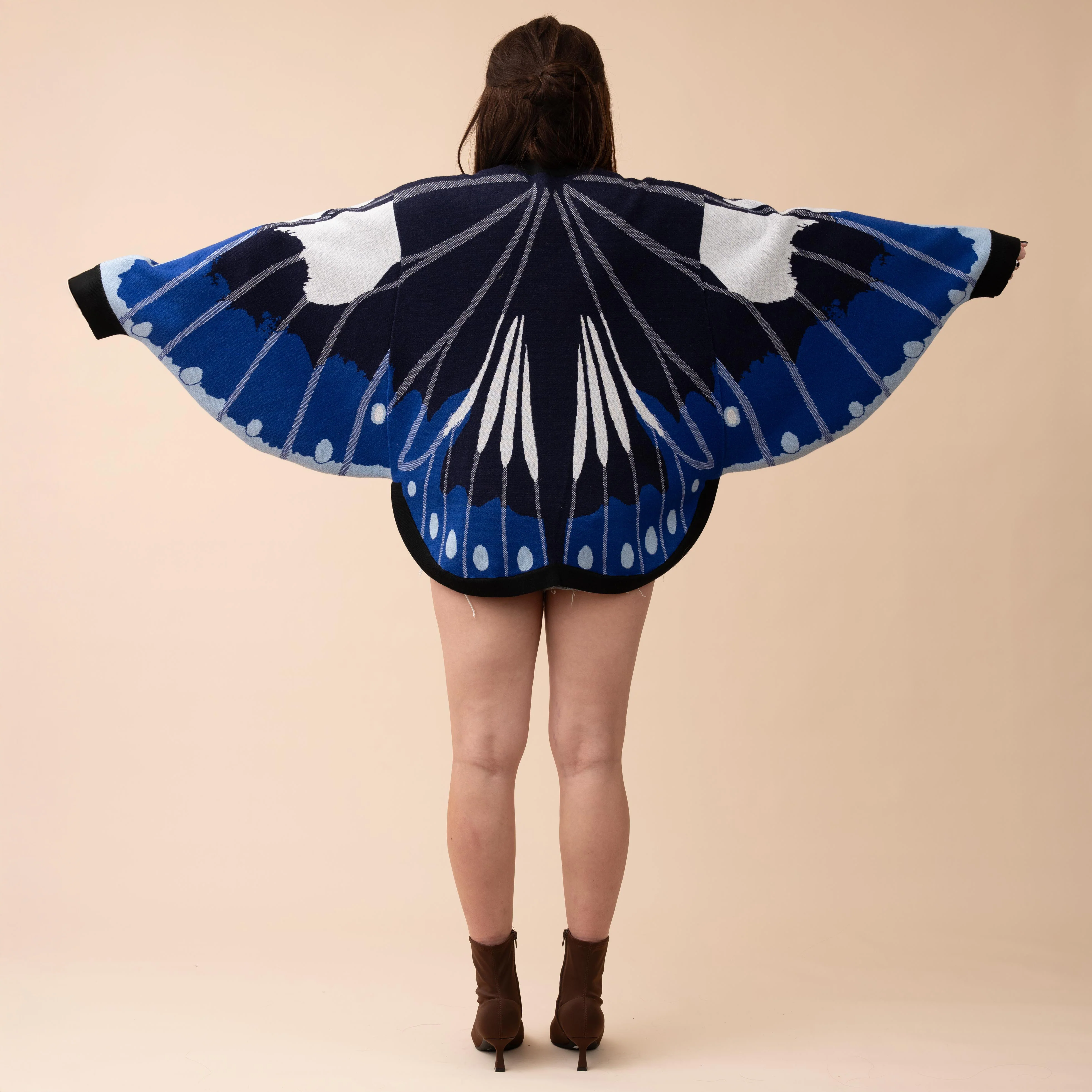 Magpie Crow Butterfly Cardigan - Image 11