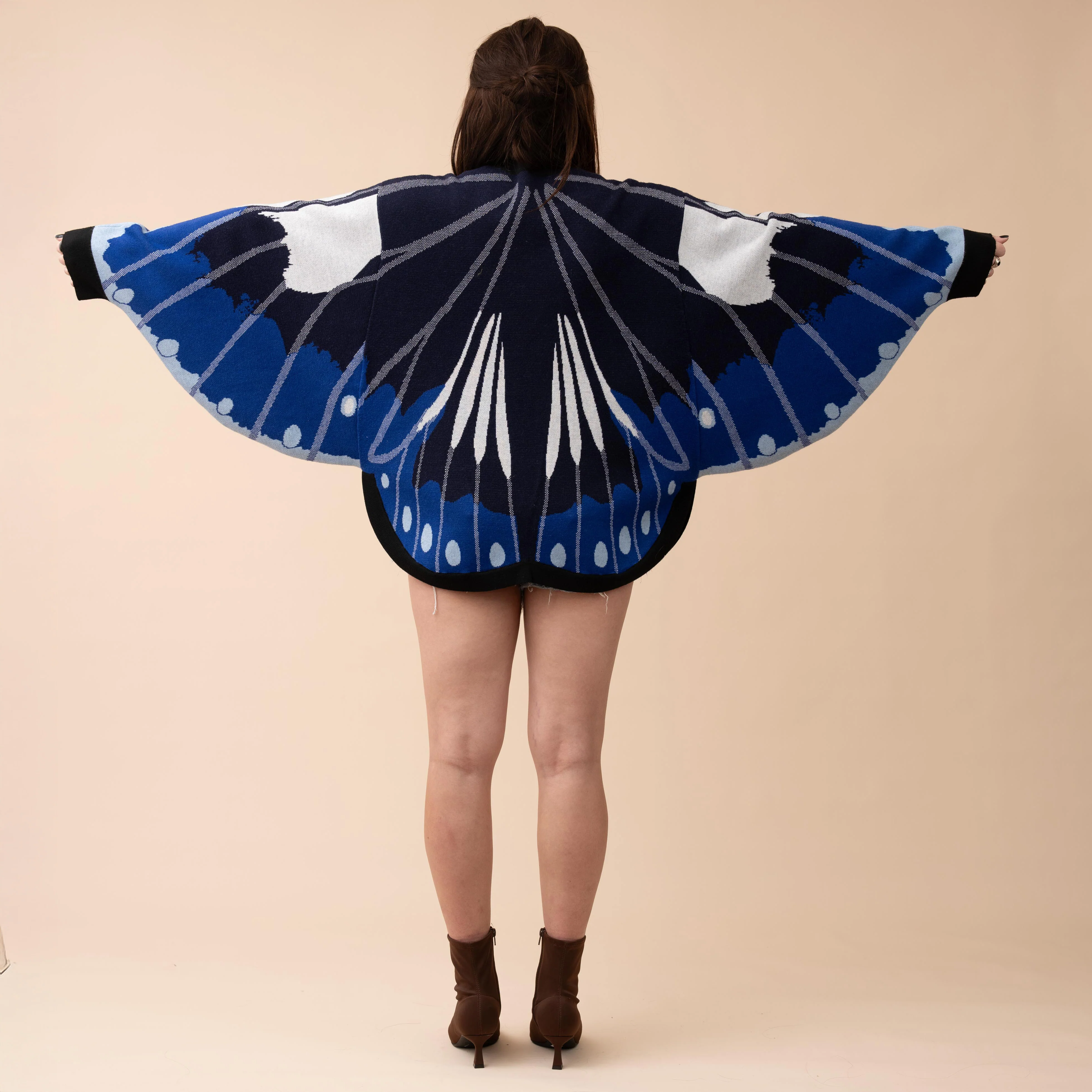 Magpie Crow Butterfly Cardigan - Image 13