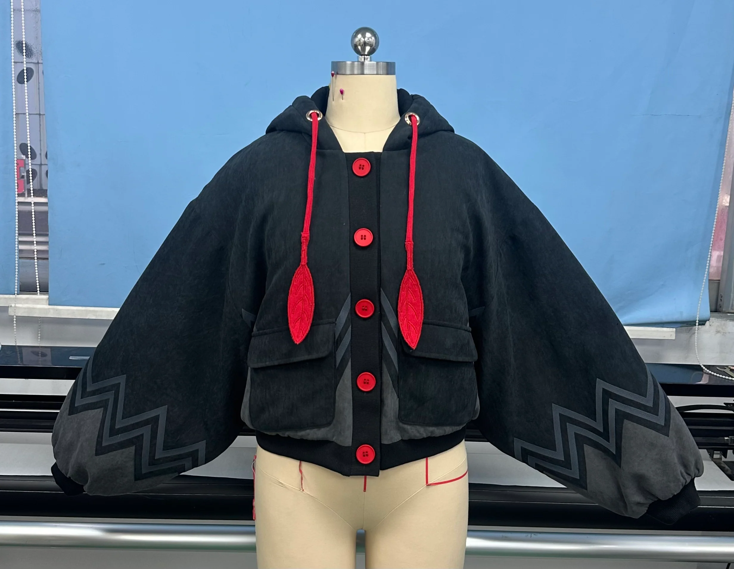 Mothman Cropped Jacket (Pre-Order CLOSED) (ESD August 30th - September 30th, 2026) - Image 3
