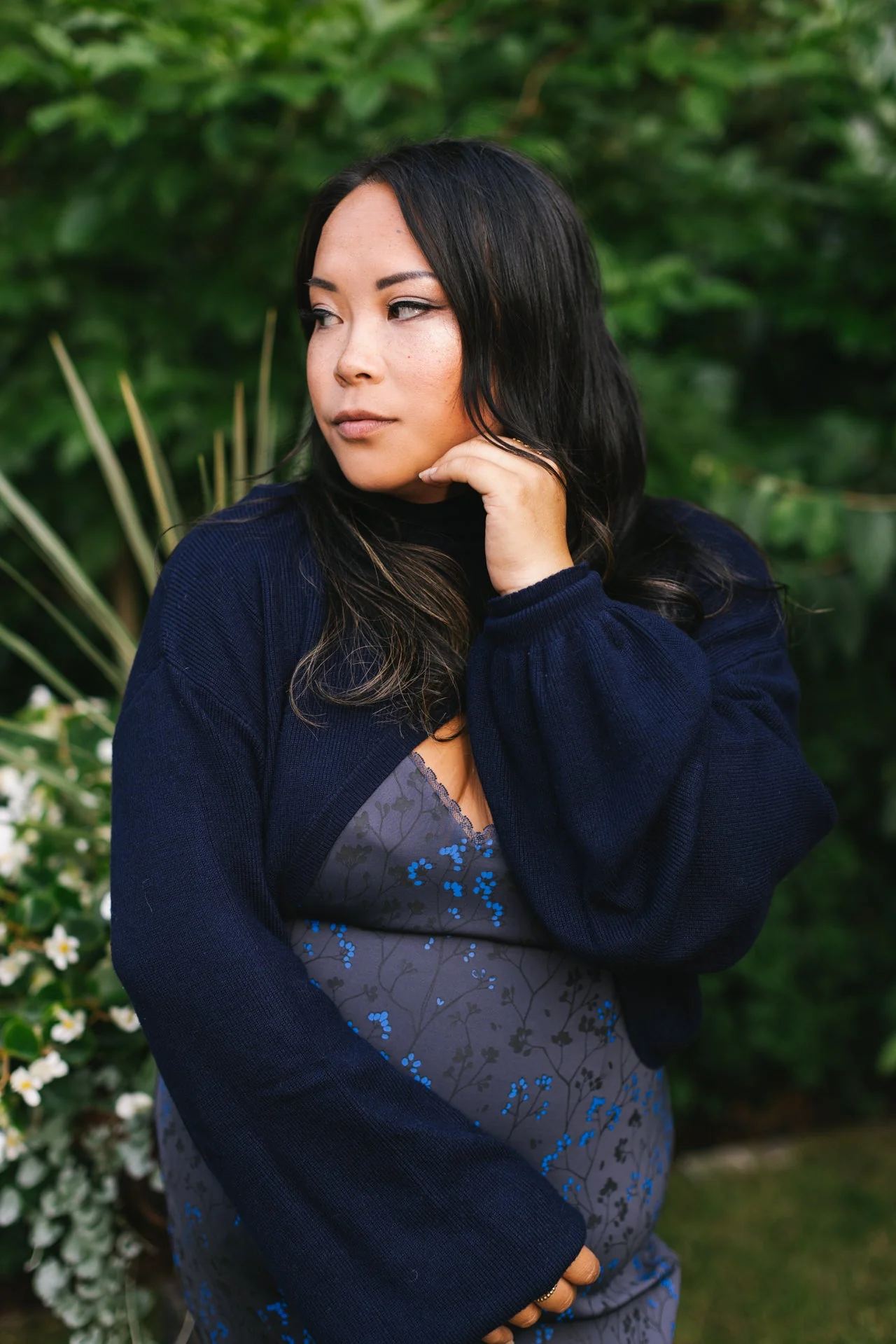 Navy "Shirtless Sleeves" Shrug (Restocking July 15th, 2026) - Image 3