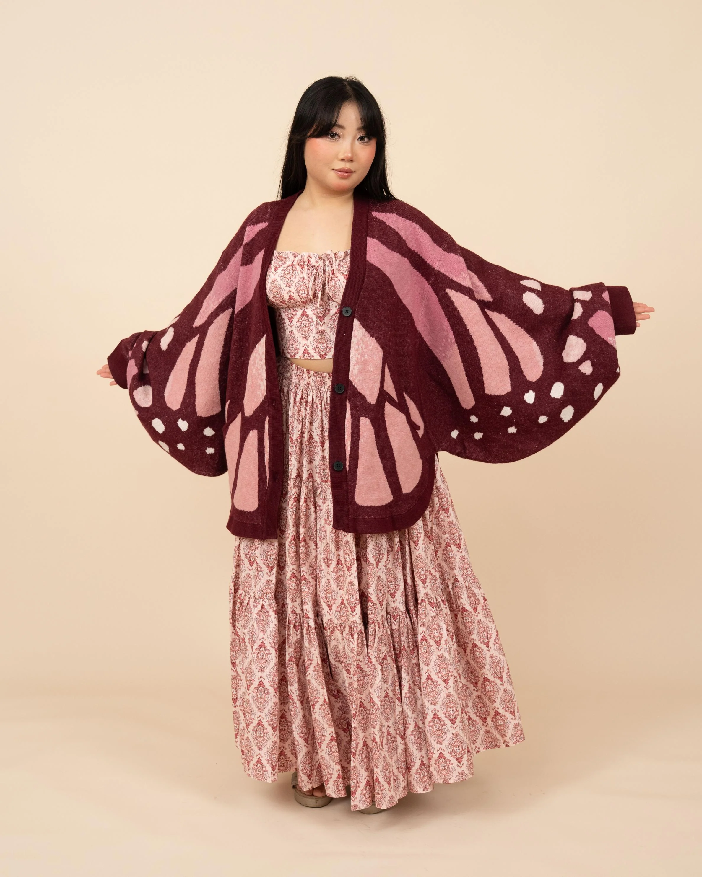 Pink Monarch Cardigan - Image 11