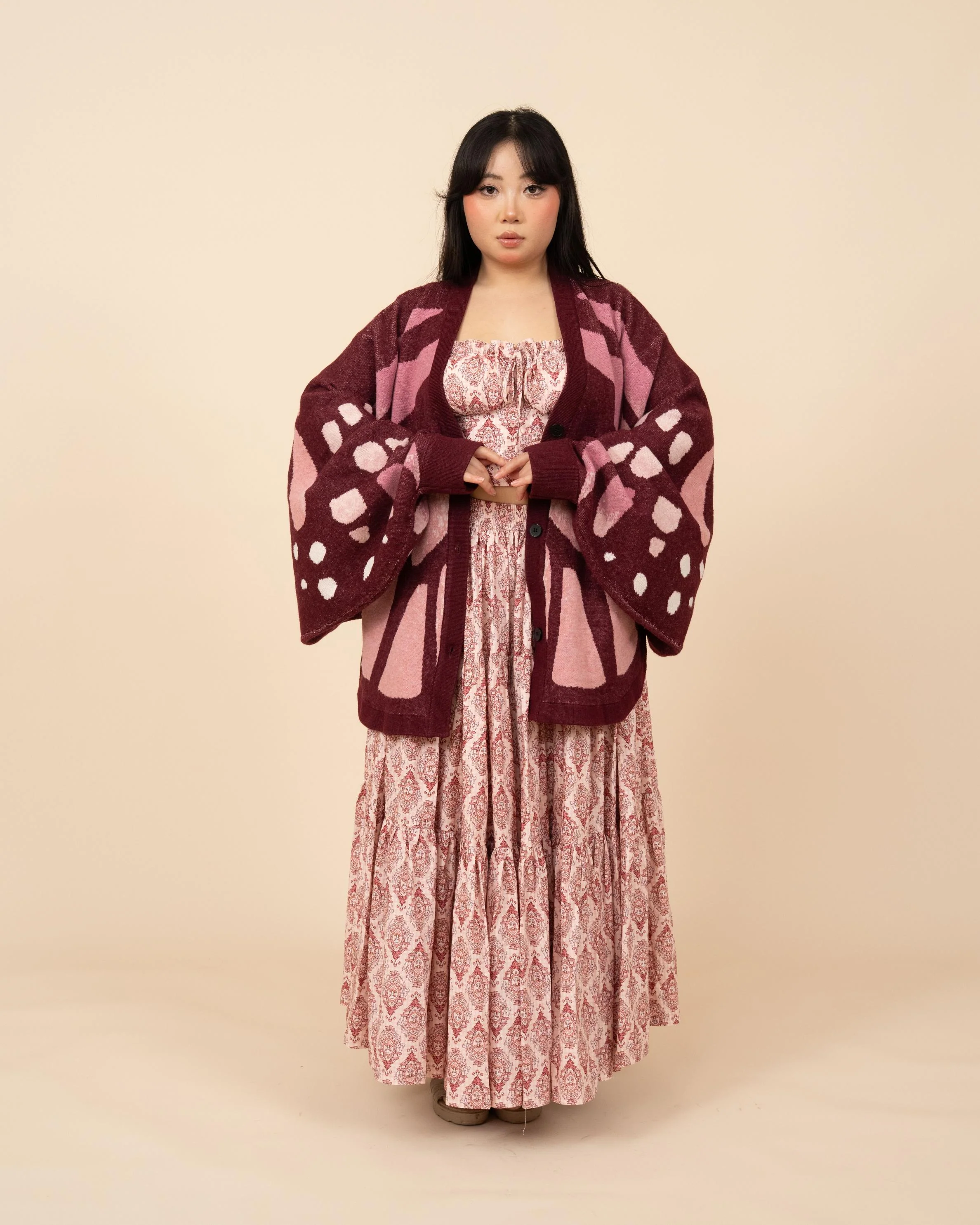 Pink Monarch Cardigan - Image 13