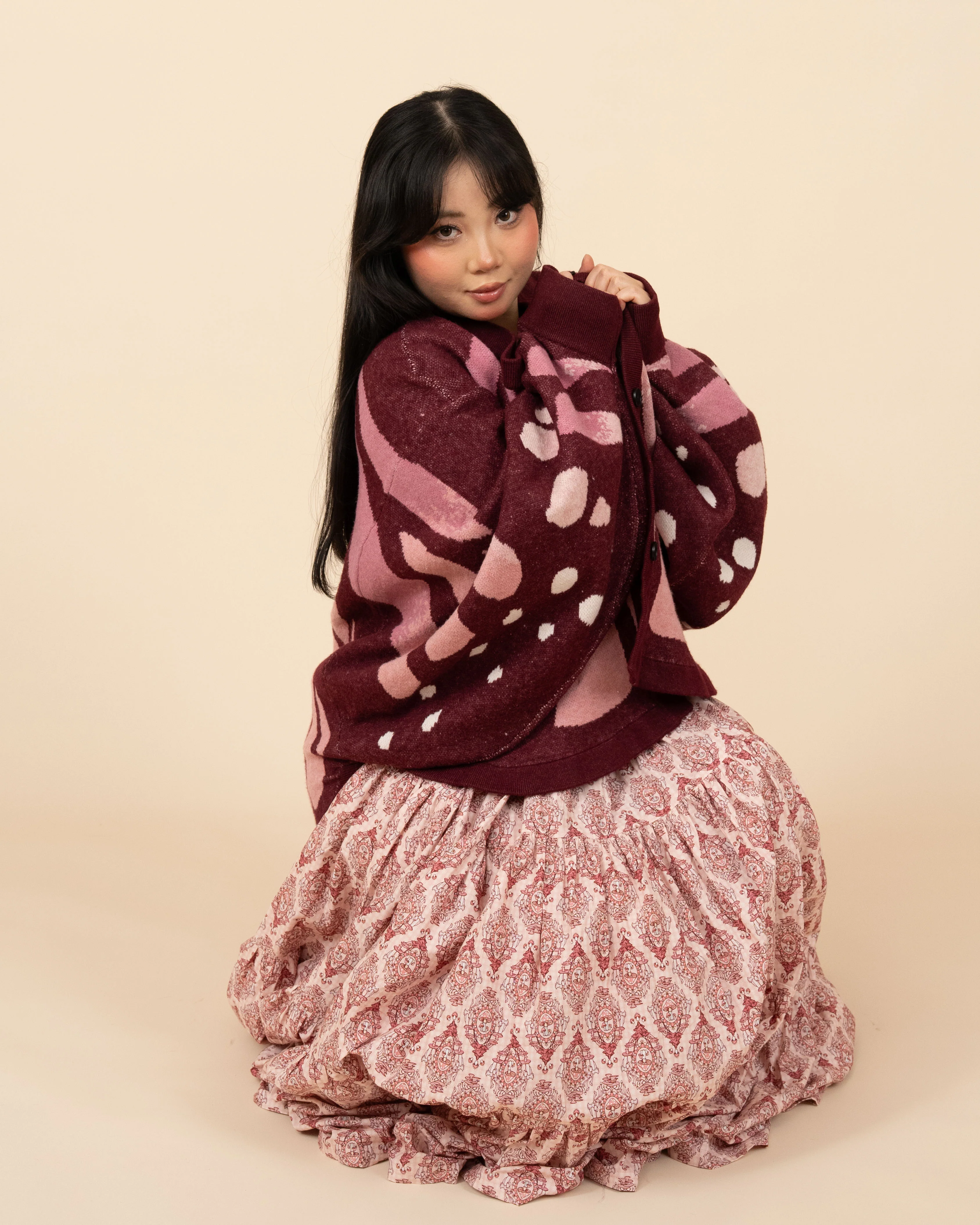 Pink Monarch Cardigan - Image 4