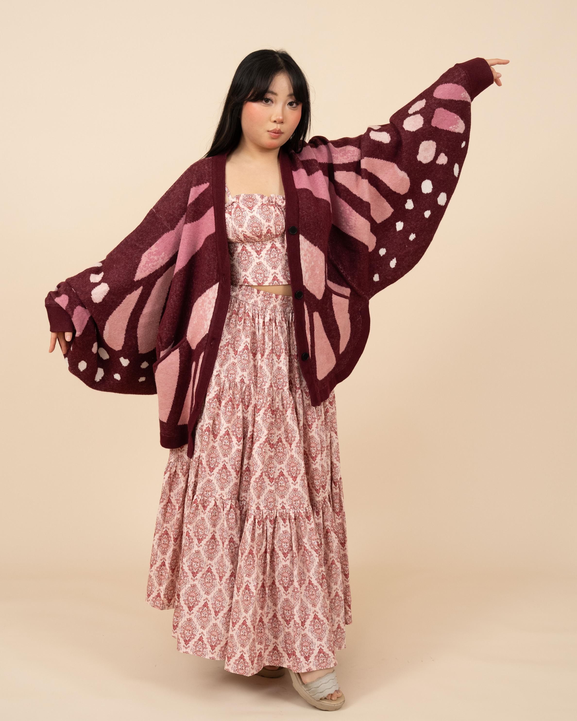 Pink Monarch Cardigan - Image 6