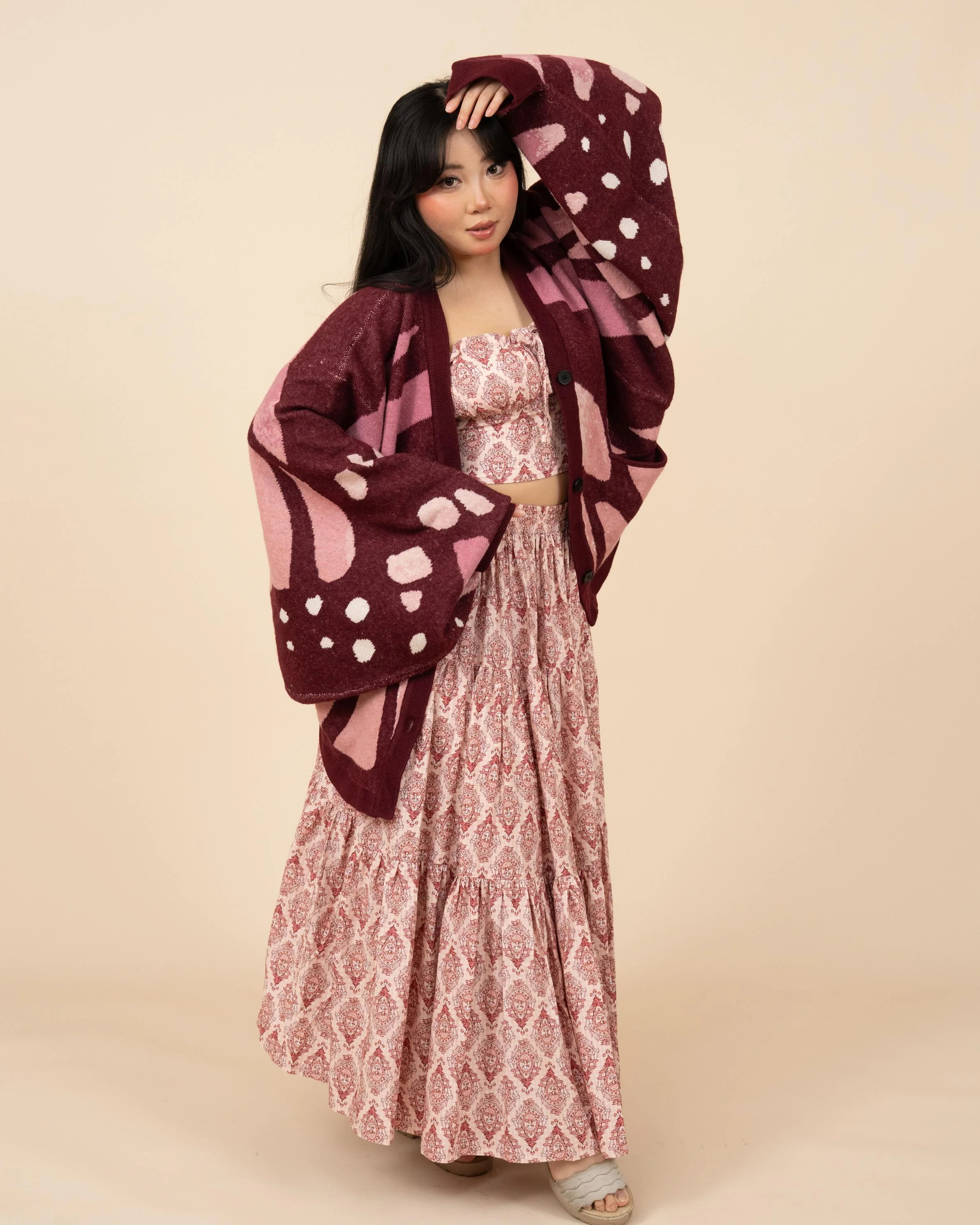 Pink Monarch Cardigan - Image 7