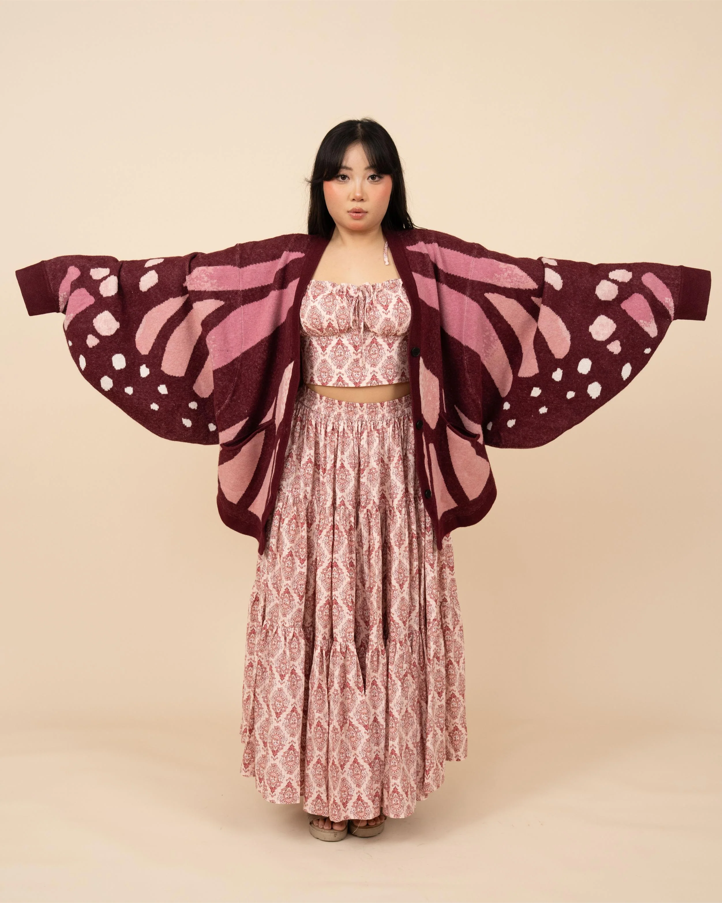Pink Monarch Cardigan - Image 8