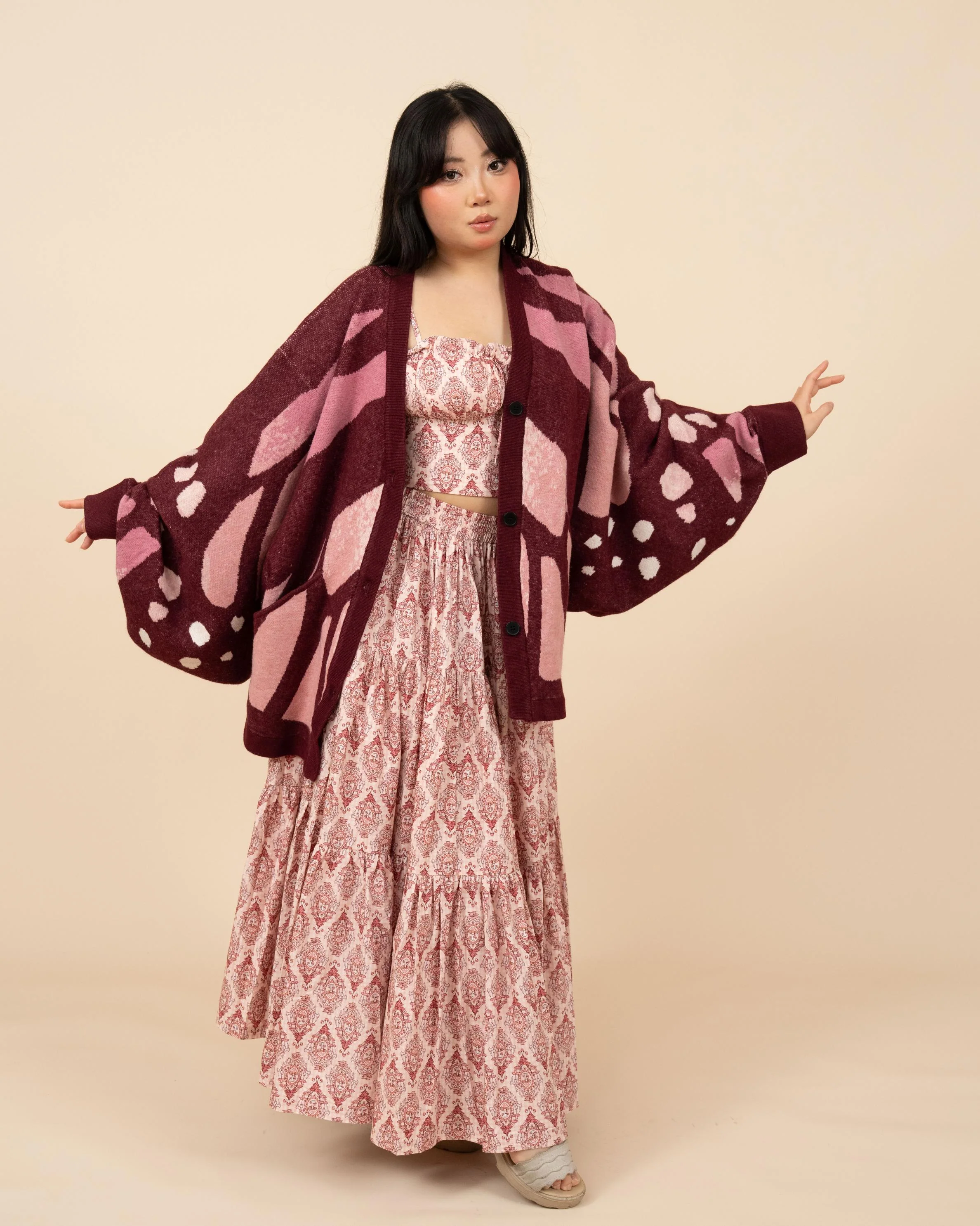 Pink Monarch Cardigan - Image 9