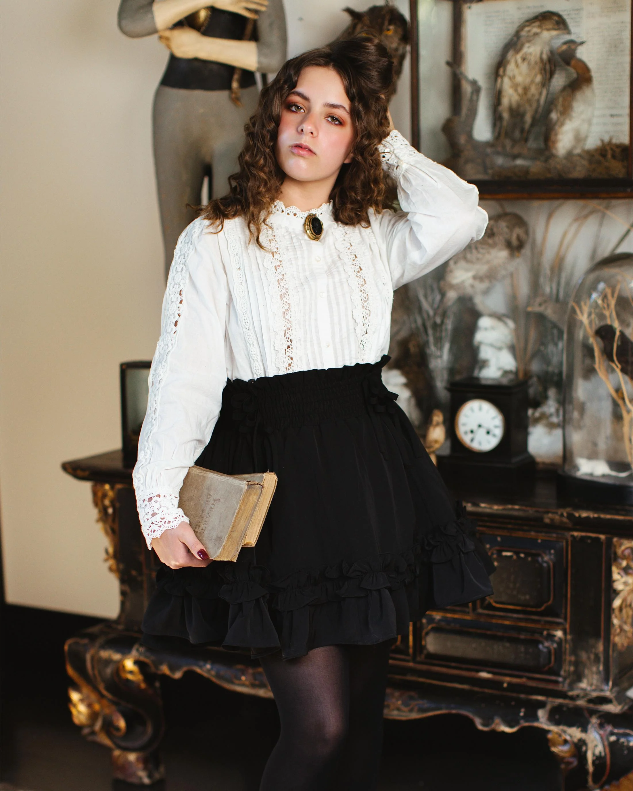 Fleur Skirt in Obsidian Rose (Pre-Order CLOSED) (ESD July 1st - 7th, 2026) - Image 14