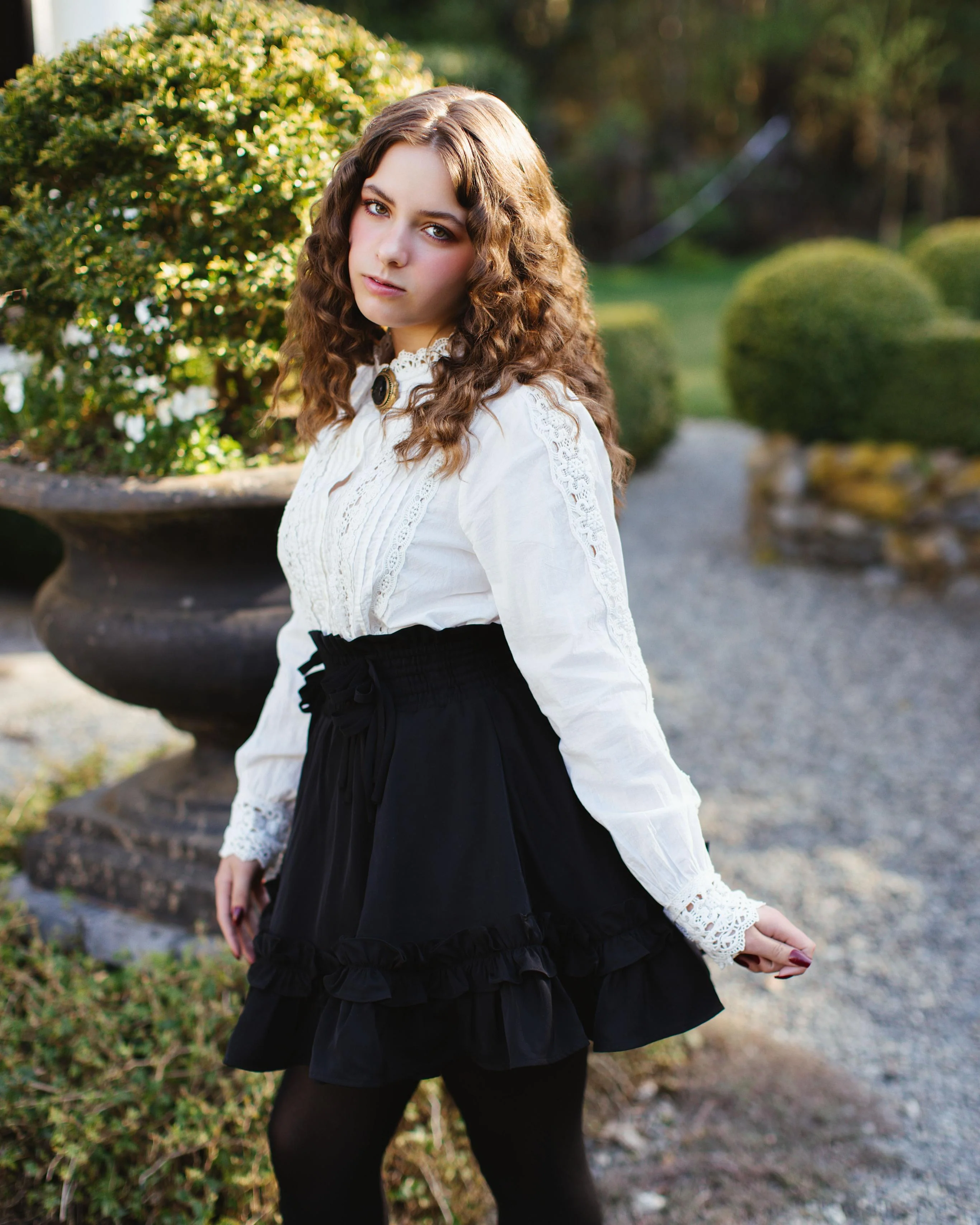 Fleur Skirt in Obsidian Rose (Pre-Order CLOSED) (ESD July 1st - 7th, 2026) - Image 16