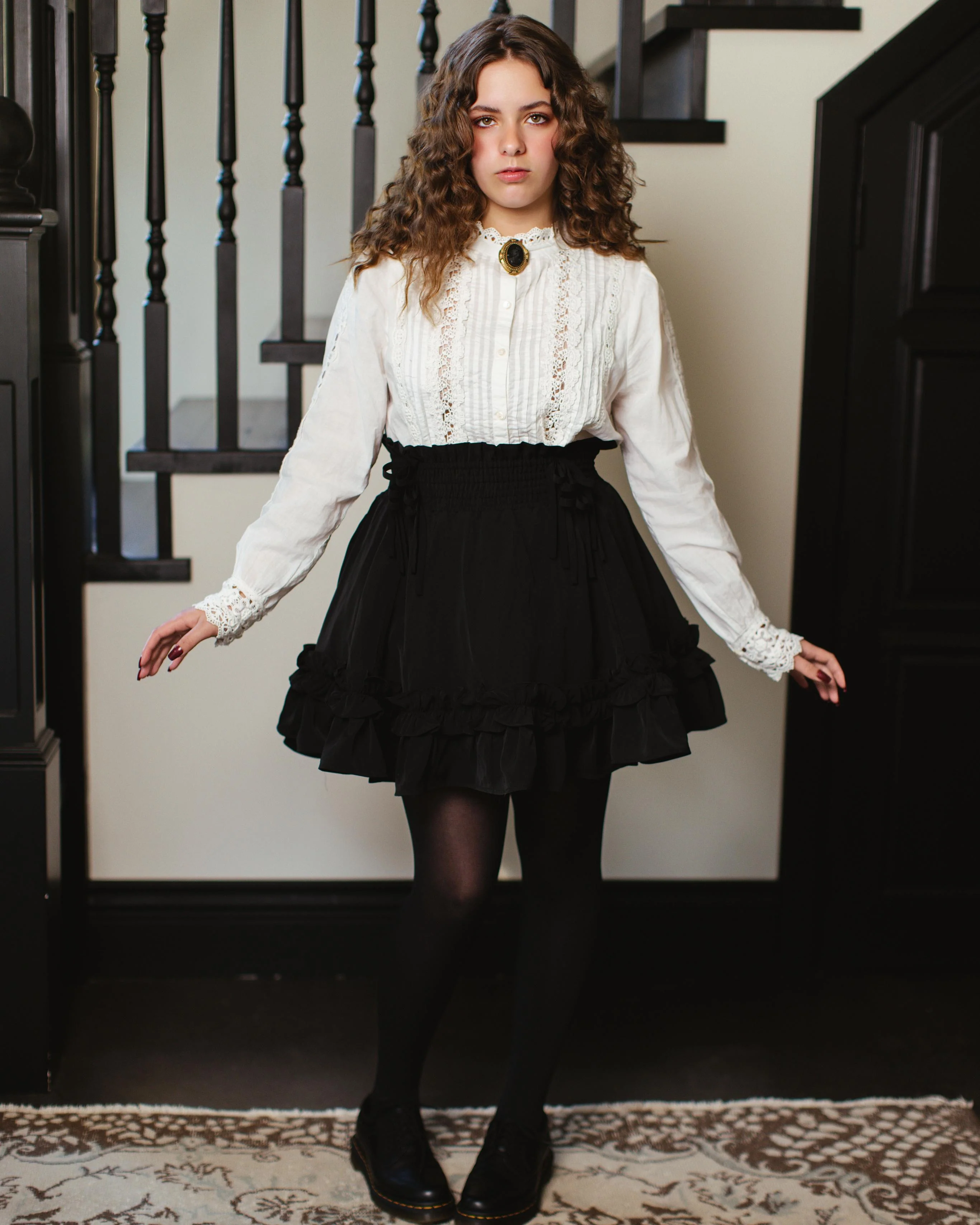 Fleur Skirt in Obsidian Rose (Pre-Order CLOSED) (ESD July 1st - 7th, 2026) - Image 17