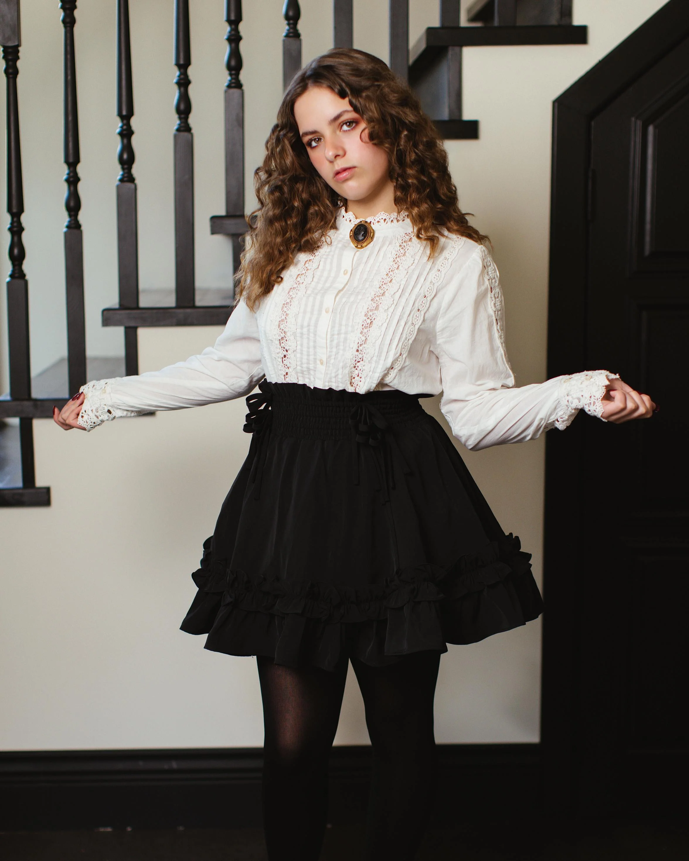 Fleur Skirt in Obsidian Rose (Pre-Order CLOSED) (ESD July 1st - 7th, 2026) - Image 18