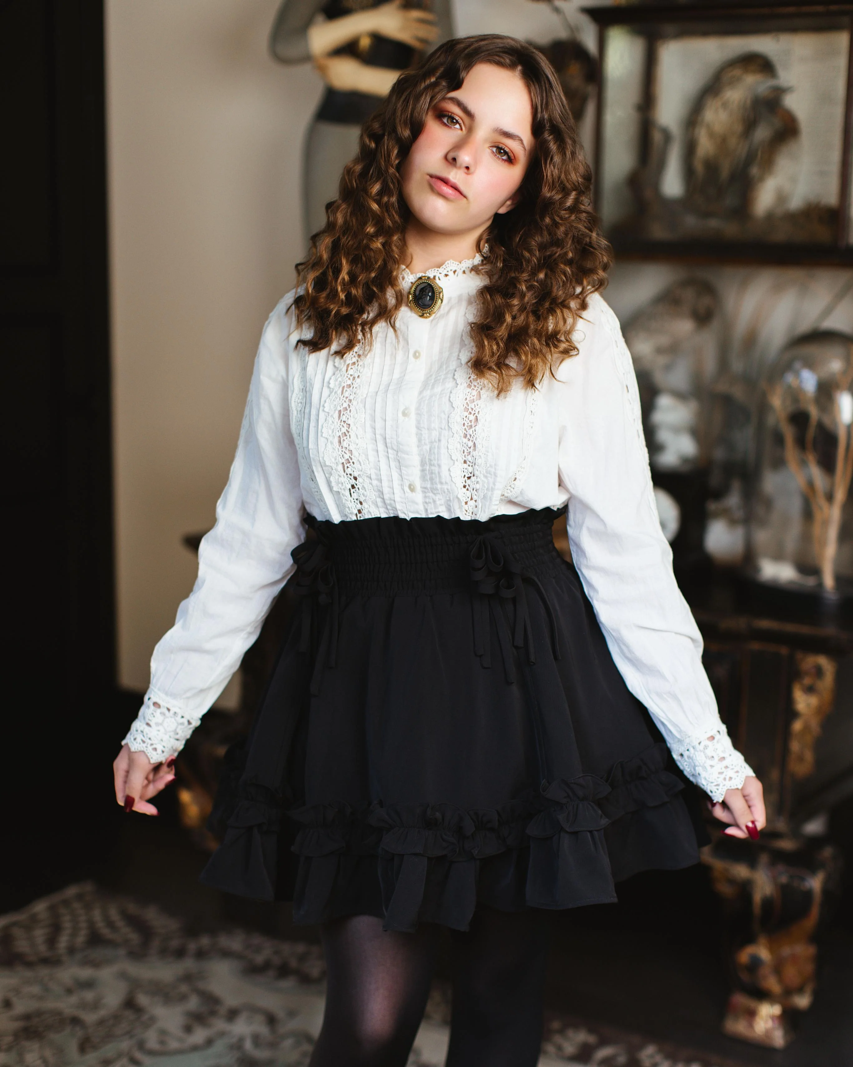 Fleur Skirt in Obsidian Rose (Pre-Order CLOSED) (ESD July 1st - 7th, 2026) - Image 3