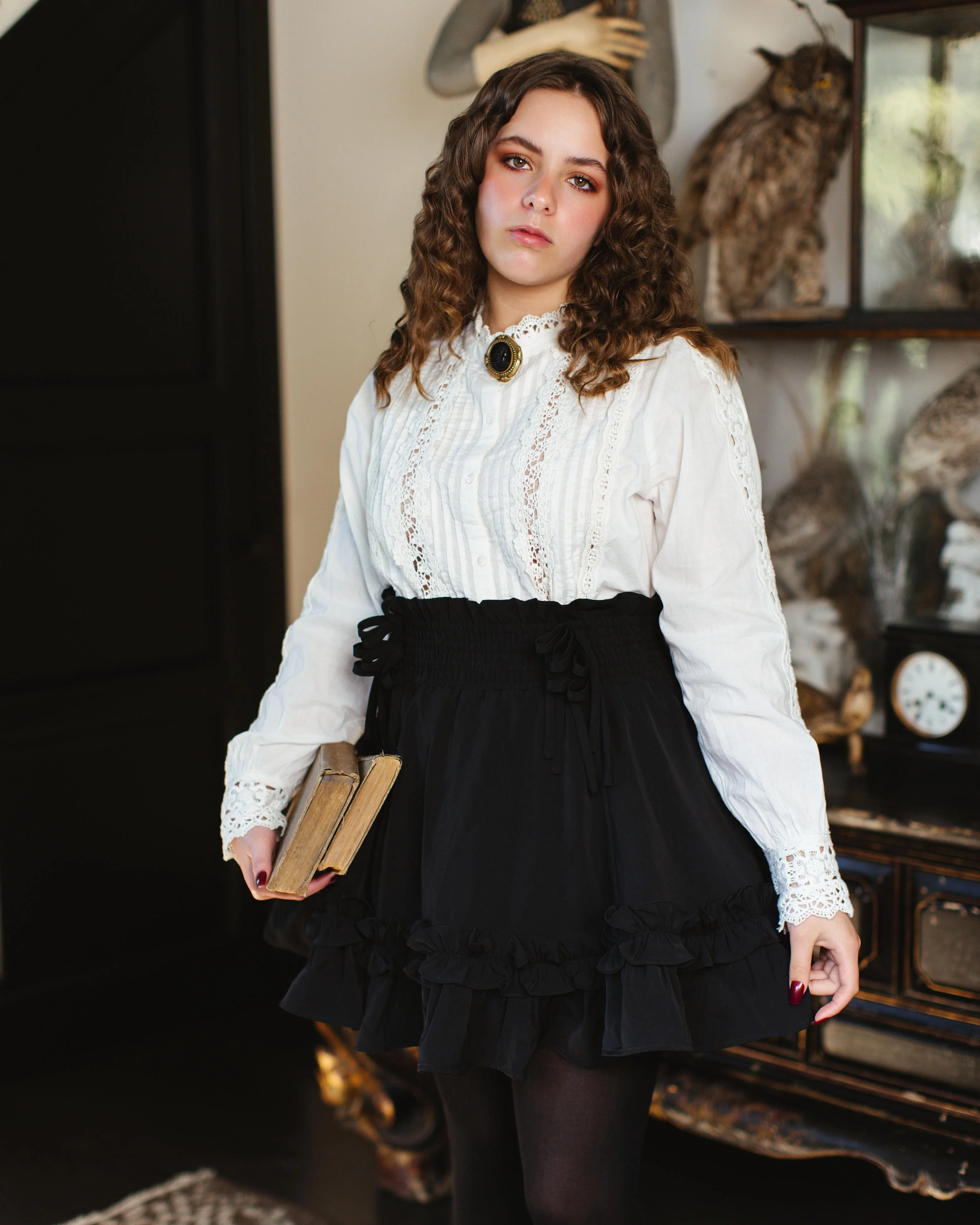 Fleur Skirt in Obsidian Rose (Pre-Order CLOSED) (ESD July 1st - 7th, 2026) - Image 4