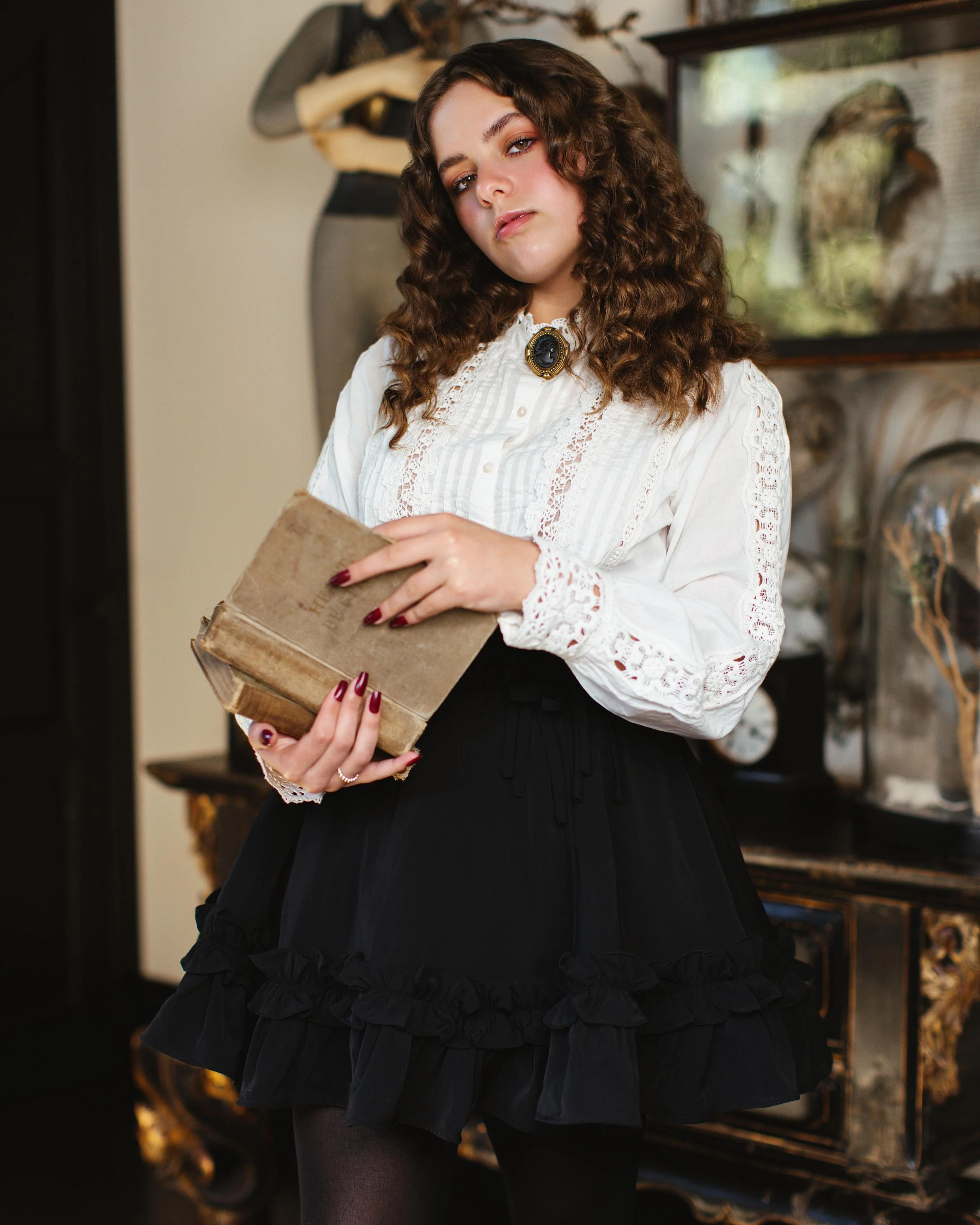 Fleur Skirt in Obsidian Rose (Pre-Order CLOSED) (ESD July 1st - 7th, 2026) - Image 5