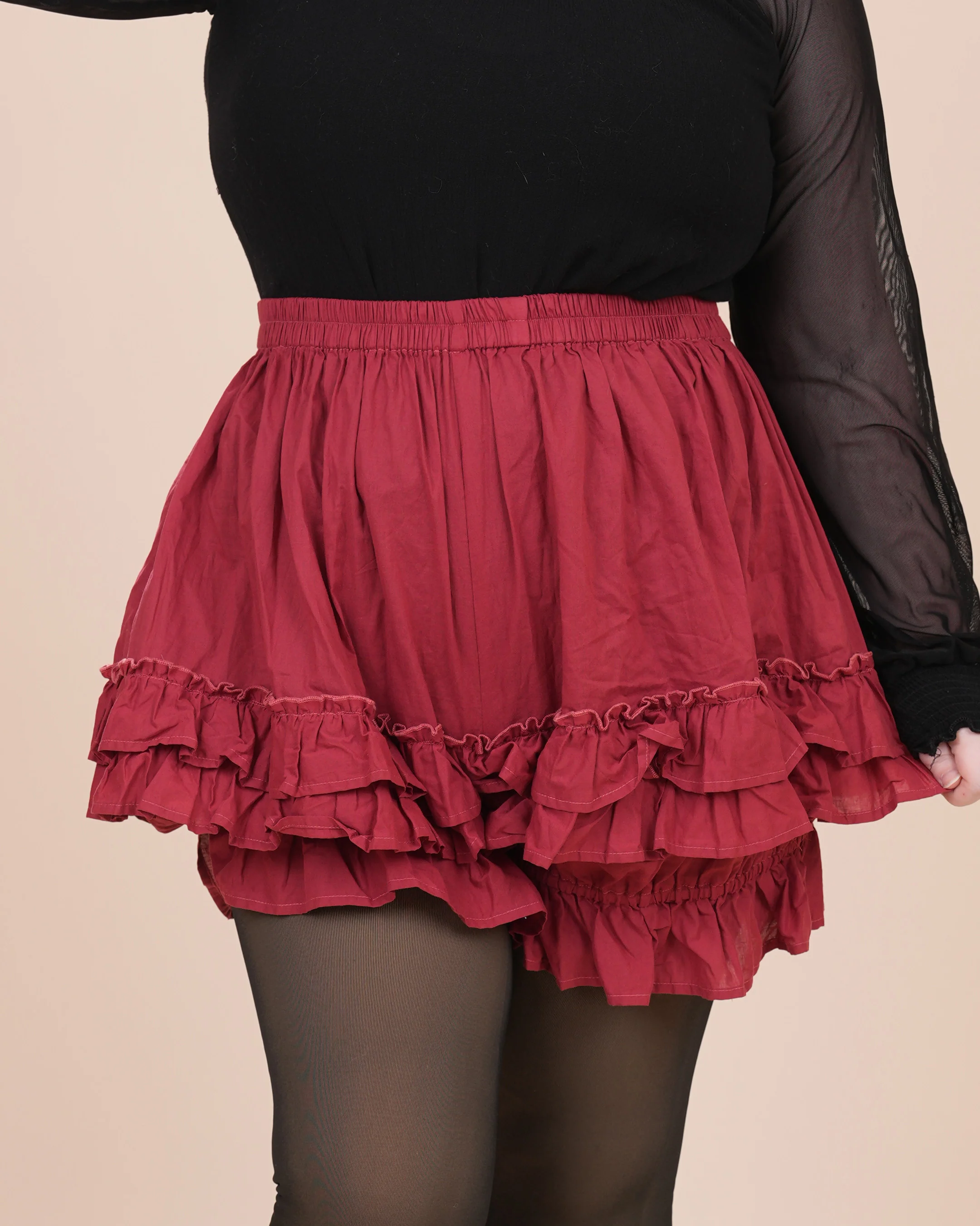 100% Cotton Bloomers in Carmine Rose (Pre-Order CLOSED) (ESD July 1st - 7th, 2026) - Image 3