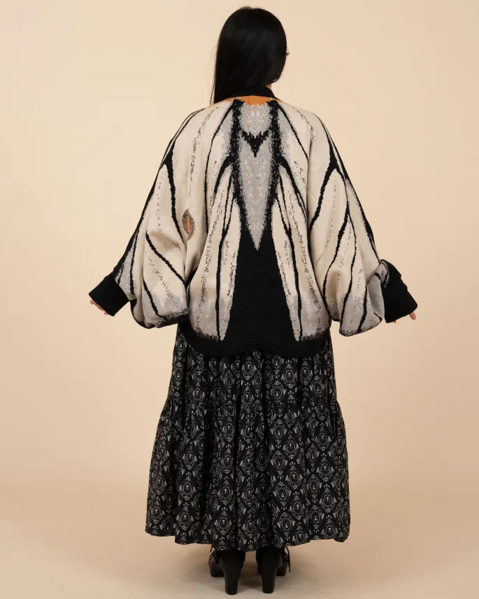 Ghostly Silk Moth Cardigan (Pre-Order CLOSED) (ESD: August 30th - September 10th, 2026) - Image 4