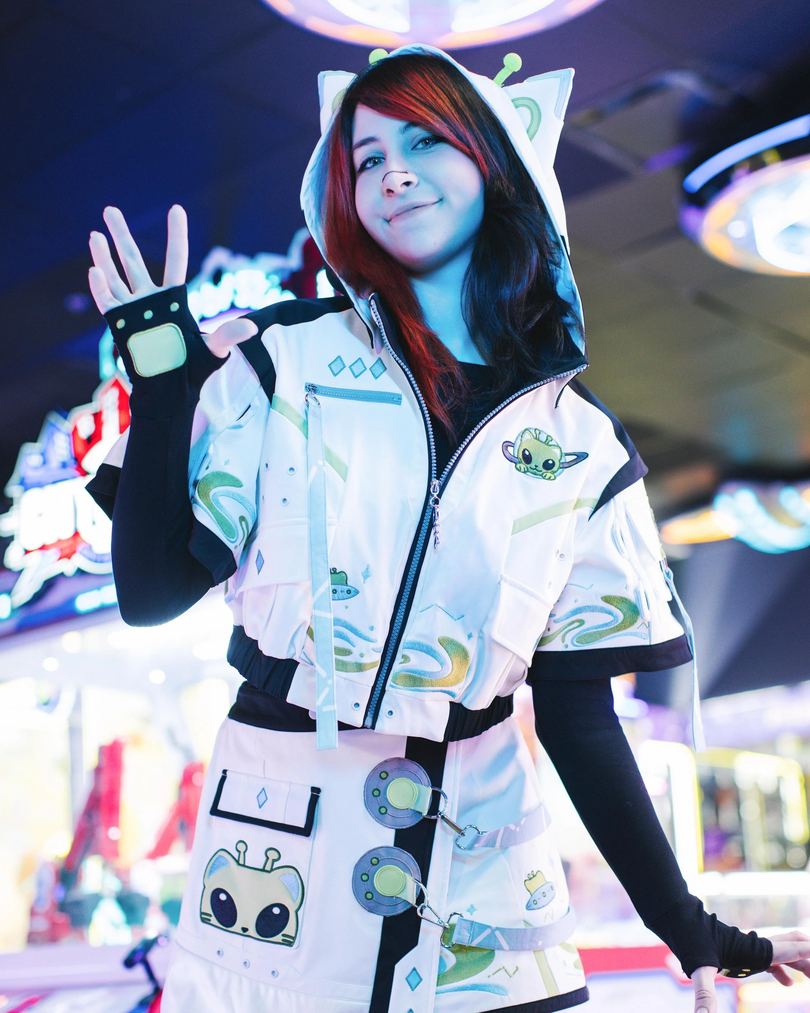 Glorp Cat Cropped Jacket (Pre-Order CLOSED) (ESD October 5th - 25th, 2026) - Image 16