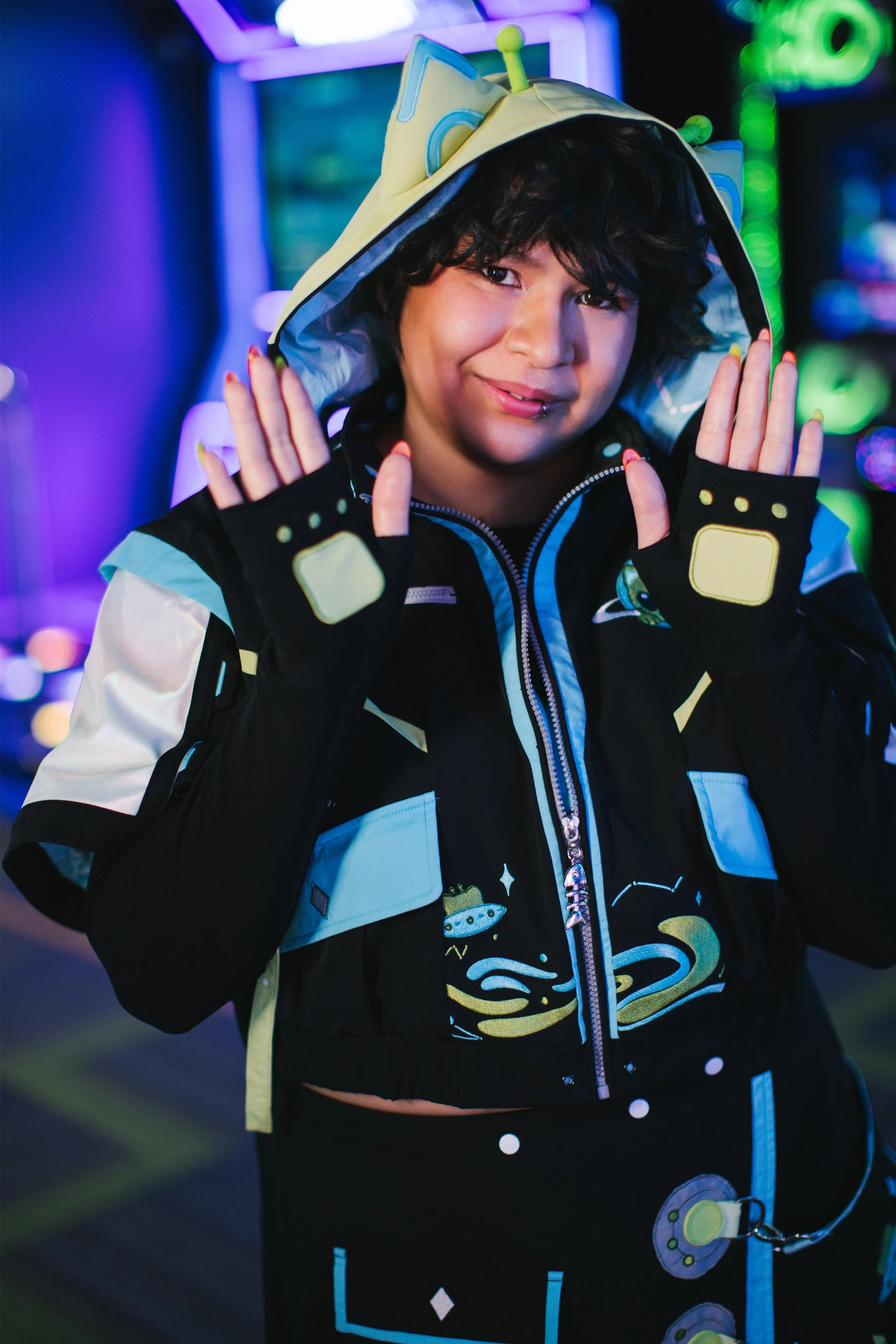 Glorp Cat Cropped Jacket (Pre-Order CLOSED) (ESD October 5th - 25th, 2026) - Image 25